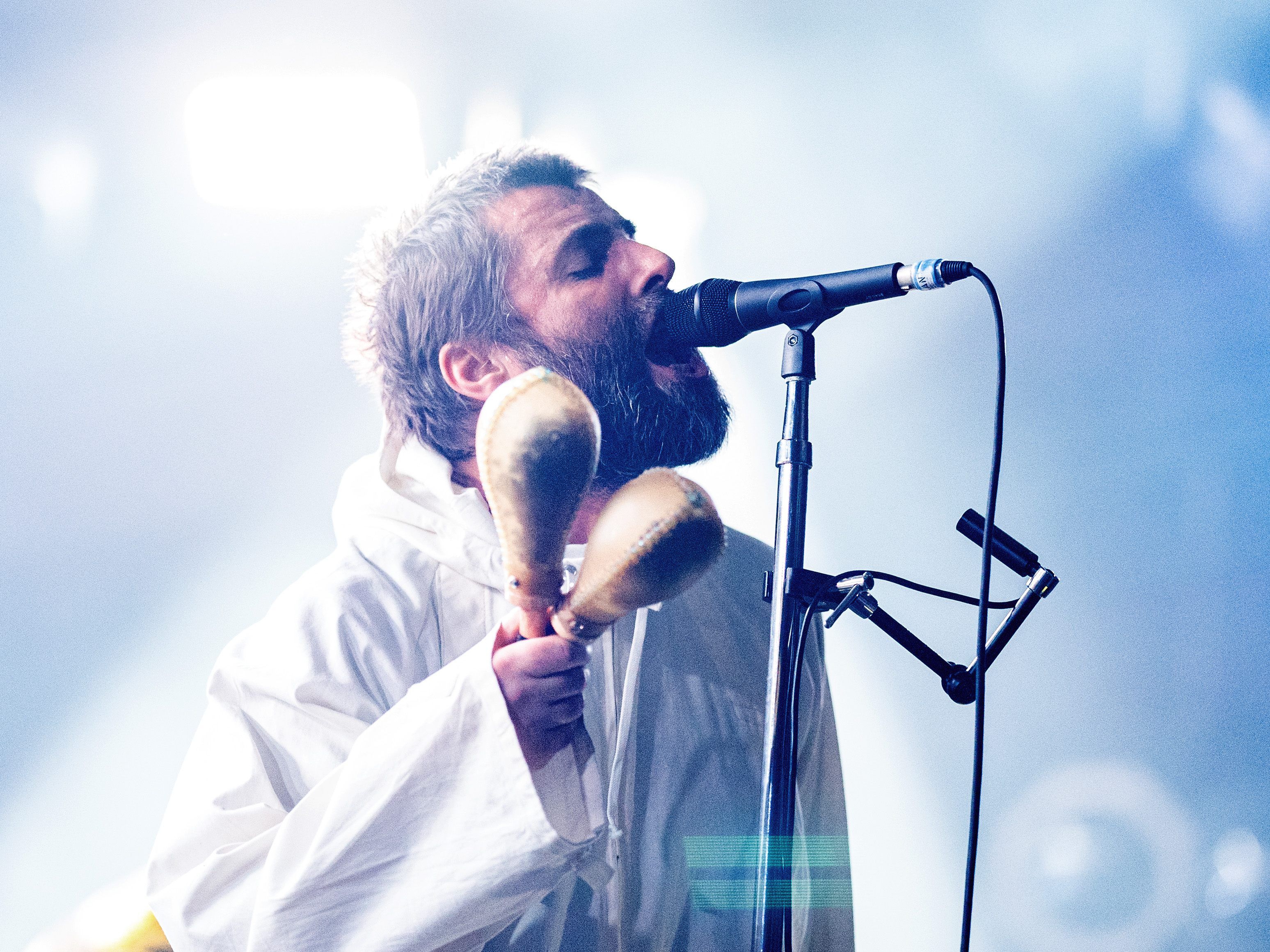 Liam Gallagher bei seinem ersten Solo-Konzert in Wien.