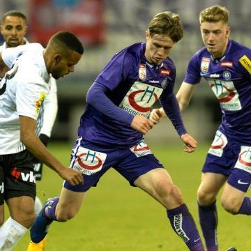 Die Wiener Austria erspielte ein Unentschieden gegen Altach.