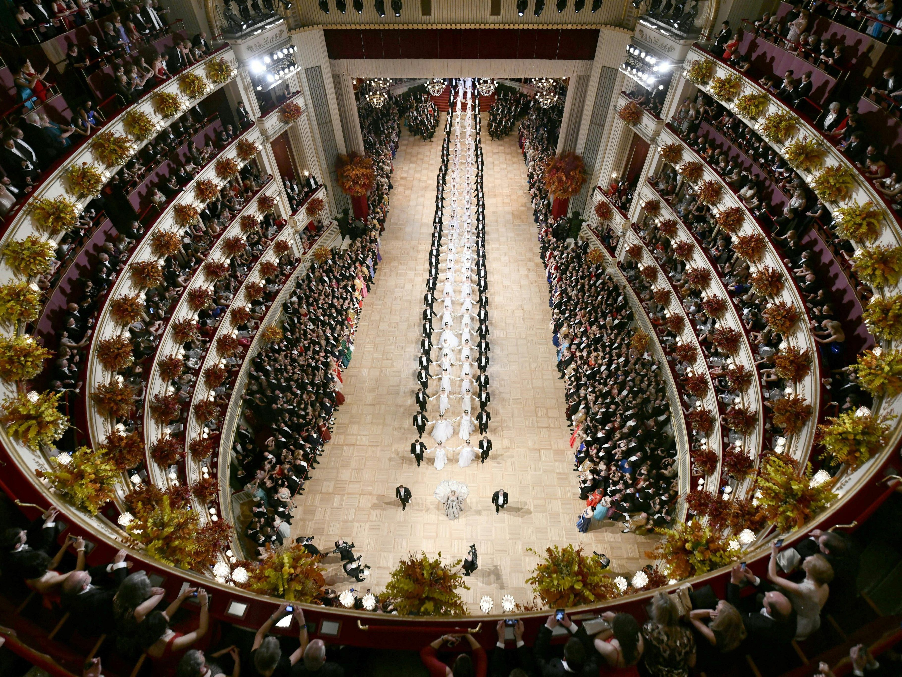 Alle Zahlen zum Wiener Opernball 2020.