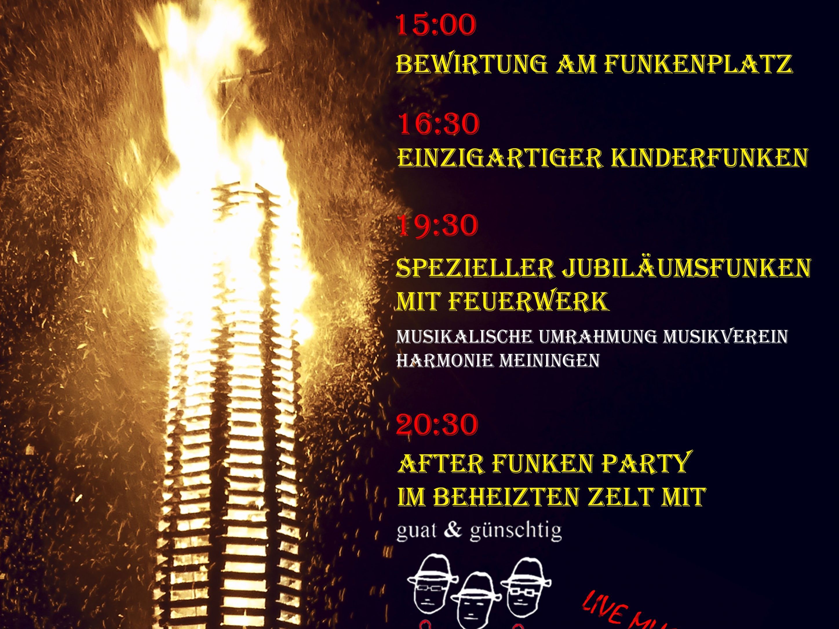 Flyer Funken