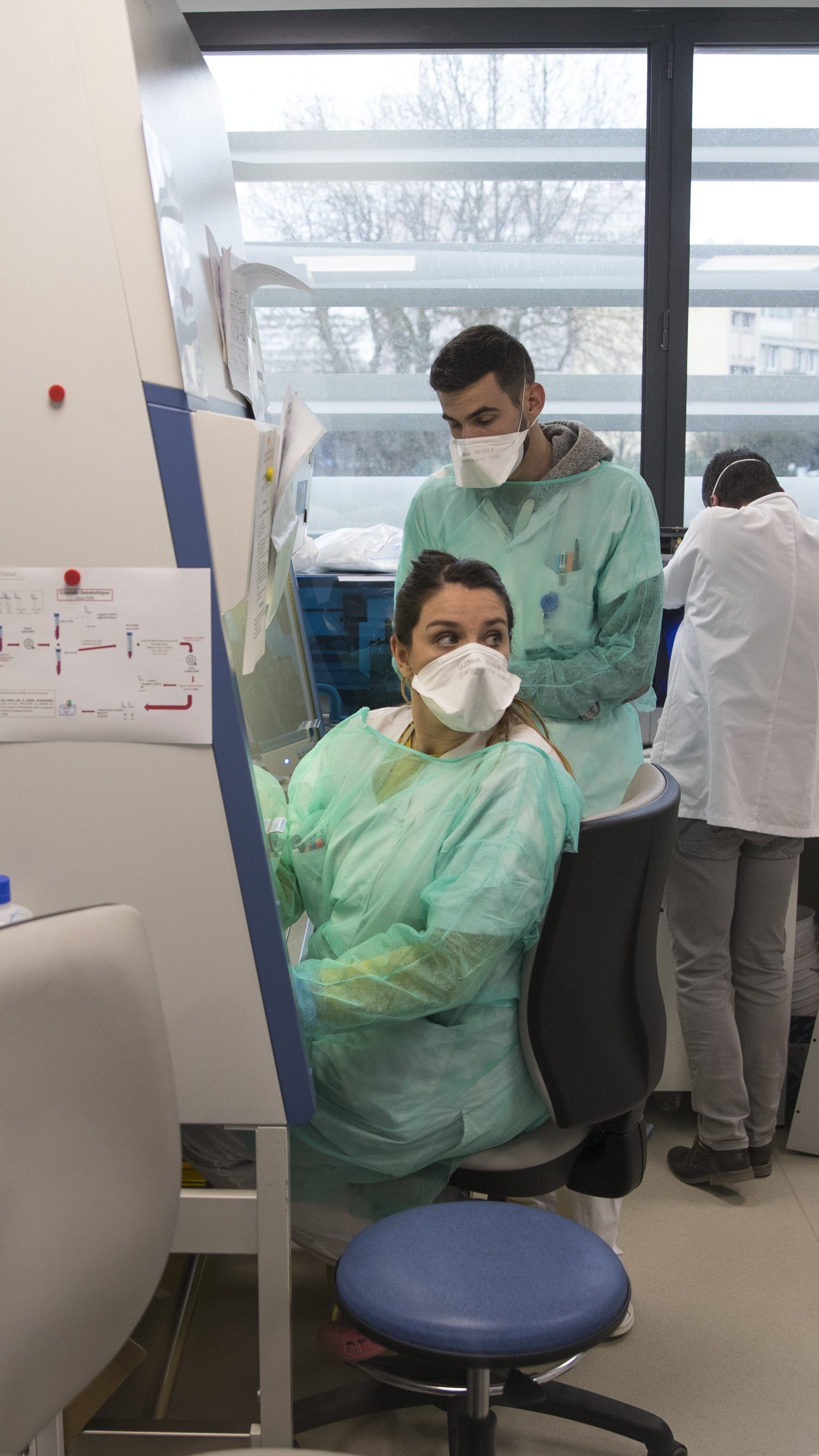 Die Coronavirus-Testergebnisse fielen bei dem Wiener Ehepaar positiv aus.