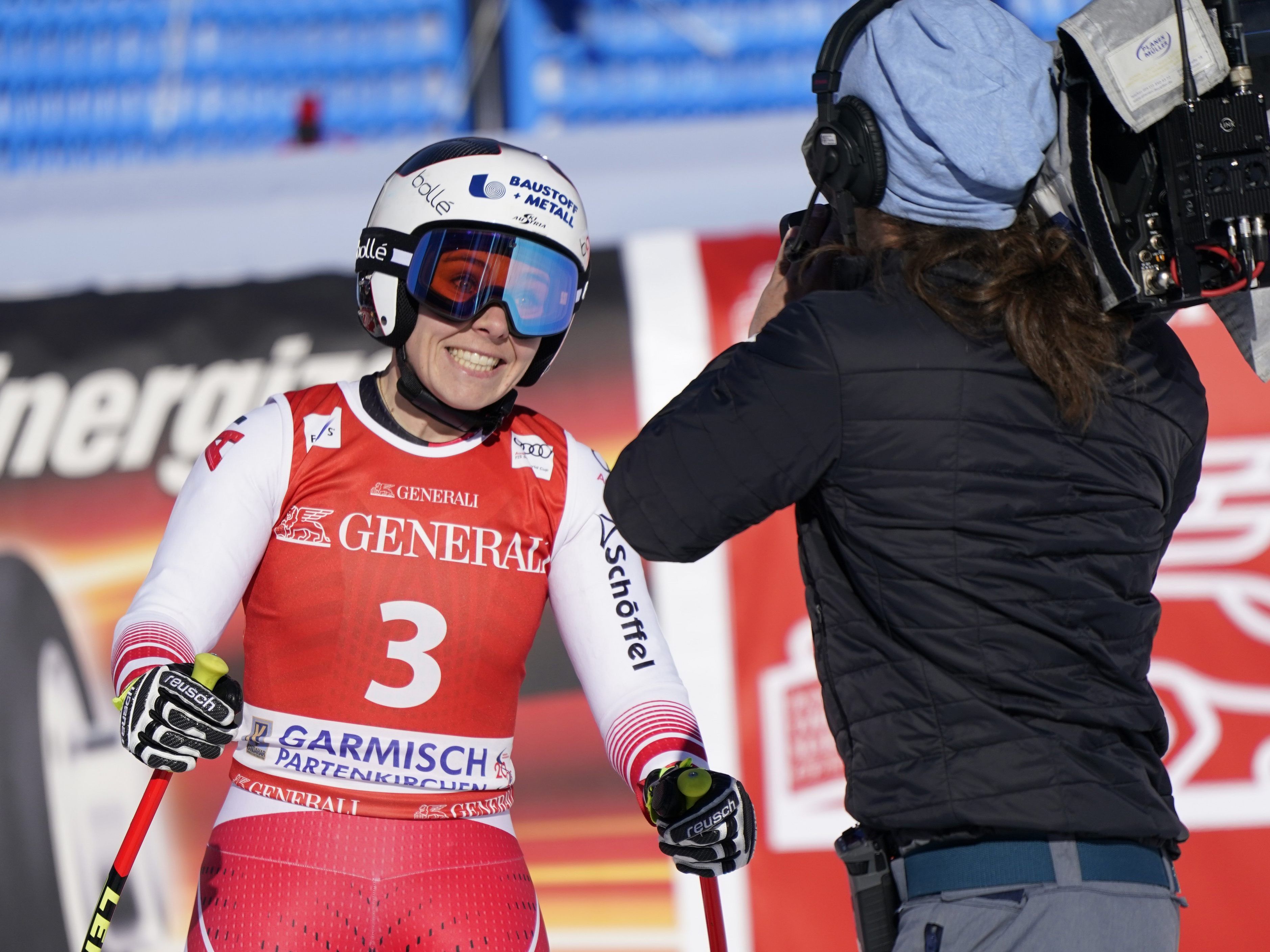 Schmidhofer wird starke Zweite in Garmisch