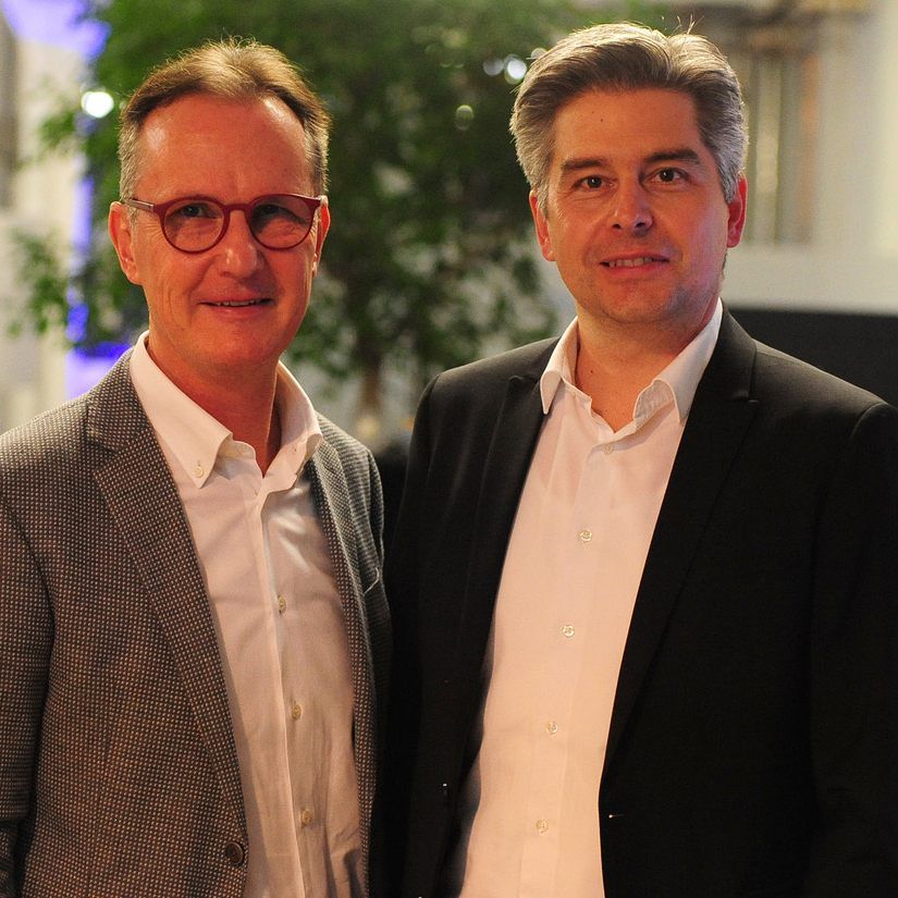 Guntram Mäser und Hanno Lecher