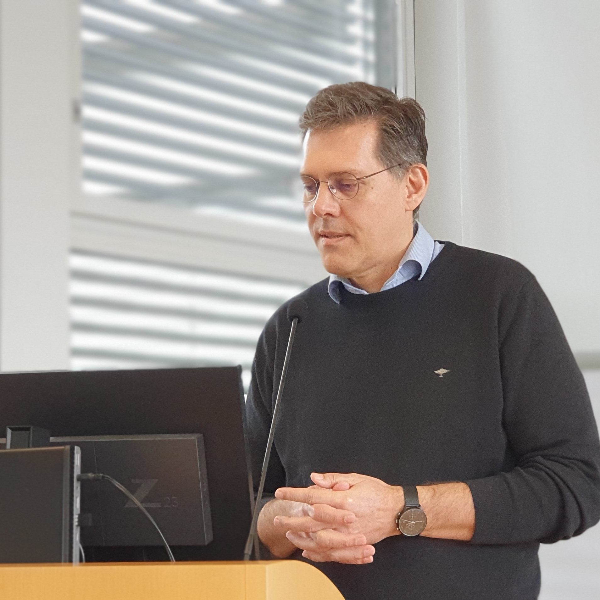 Rektor Gernot Brauchle