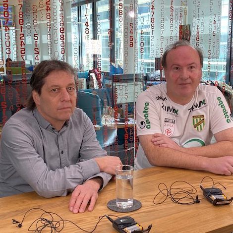 Bernd Bösch mit Thomas Knobel