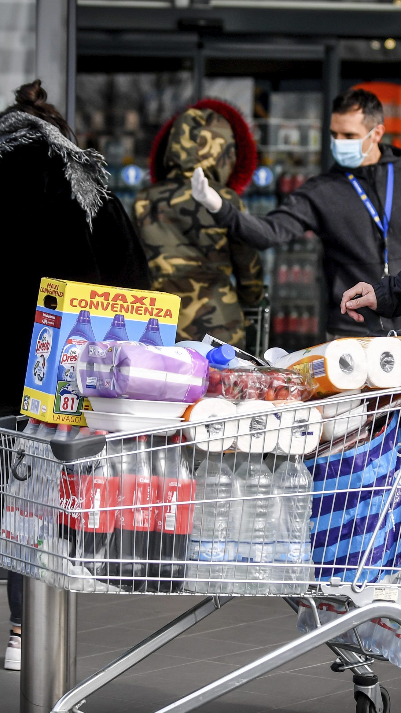 In Italien finden schon Hamster-Käufe statt.