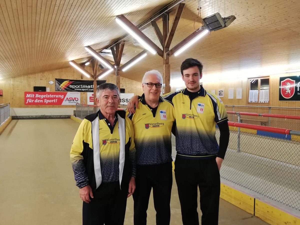 Miro Marinovic, Dieter ILL, Joel Wolfgang - Sieger Staffetta Hohenems 2020