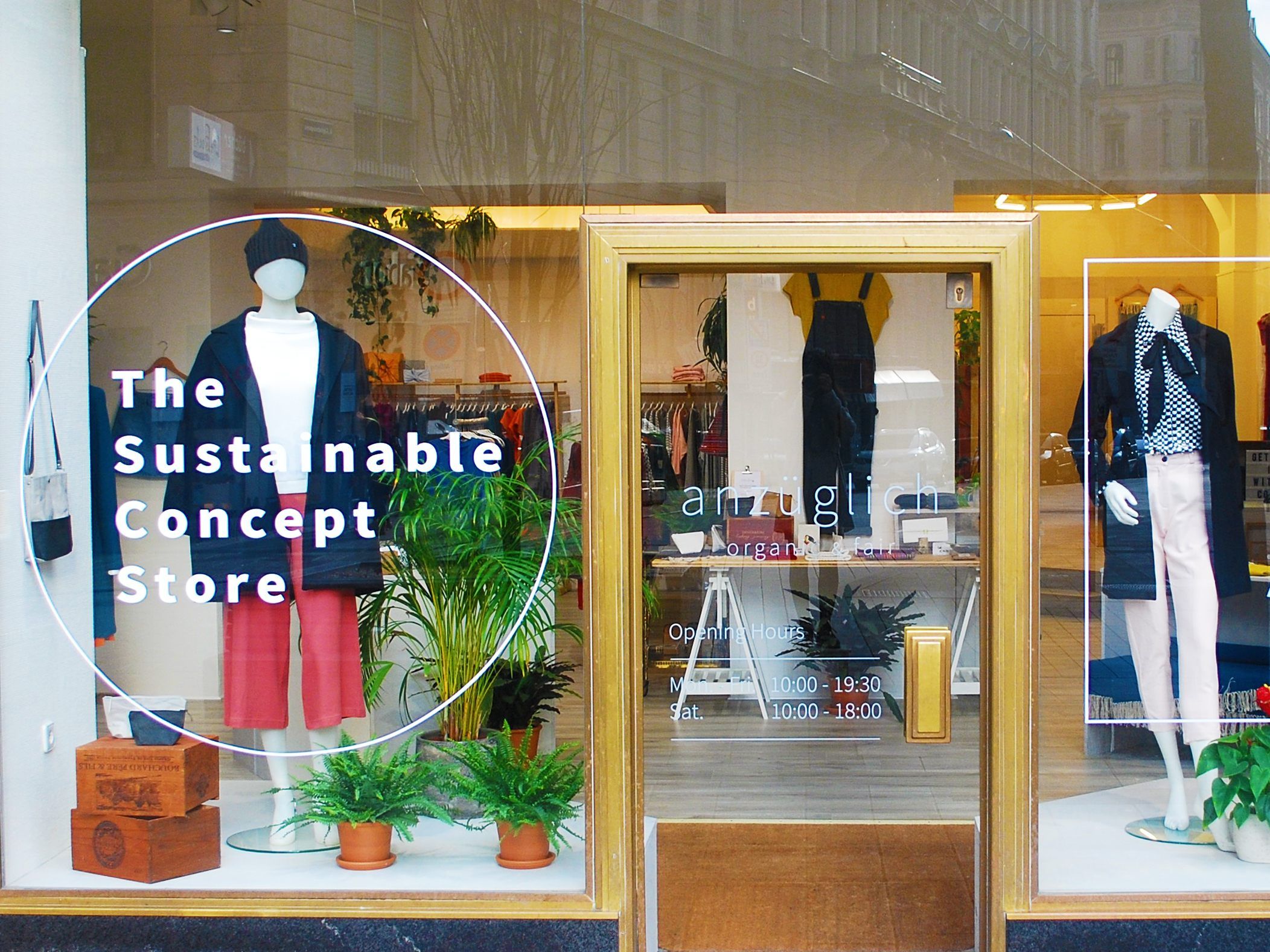 Der neue Sustainable Concept Store auf der Mariahilfer Straße in Wien Der neue Sustainable Concept Store auf der Mariahilfer Straße in Wien