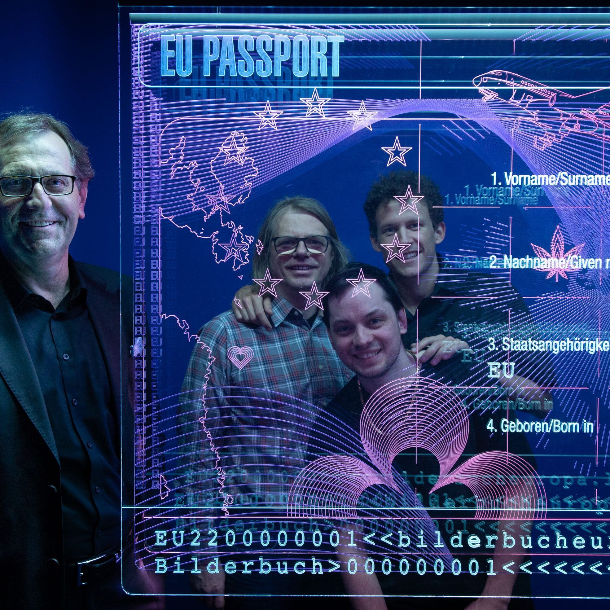 Bei der Ausstellung "Approximation by Bilderbuch" im MQ