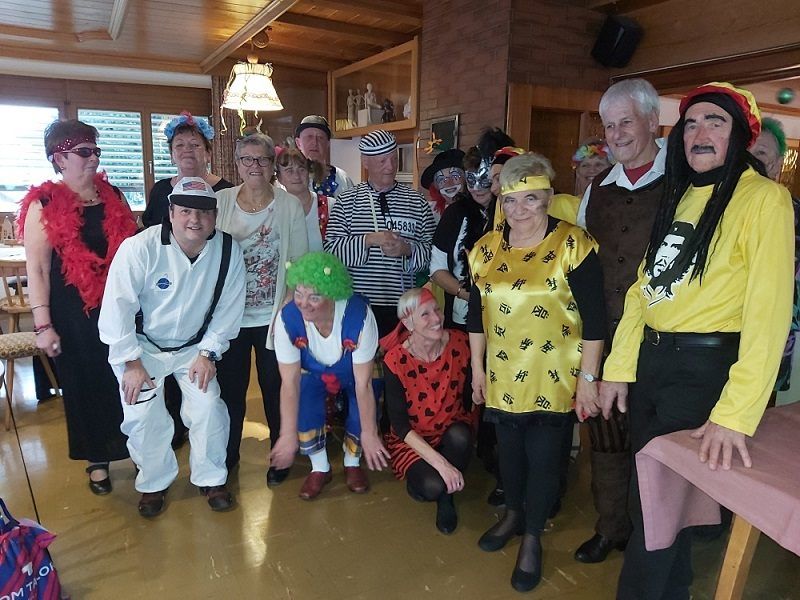 Pensionistenverband Thüringen: Fasching-Kaffeekränzle Pensionistenverband Thüringen: Fasching-Kaffeekränzle