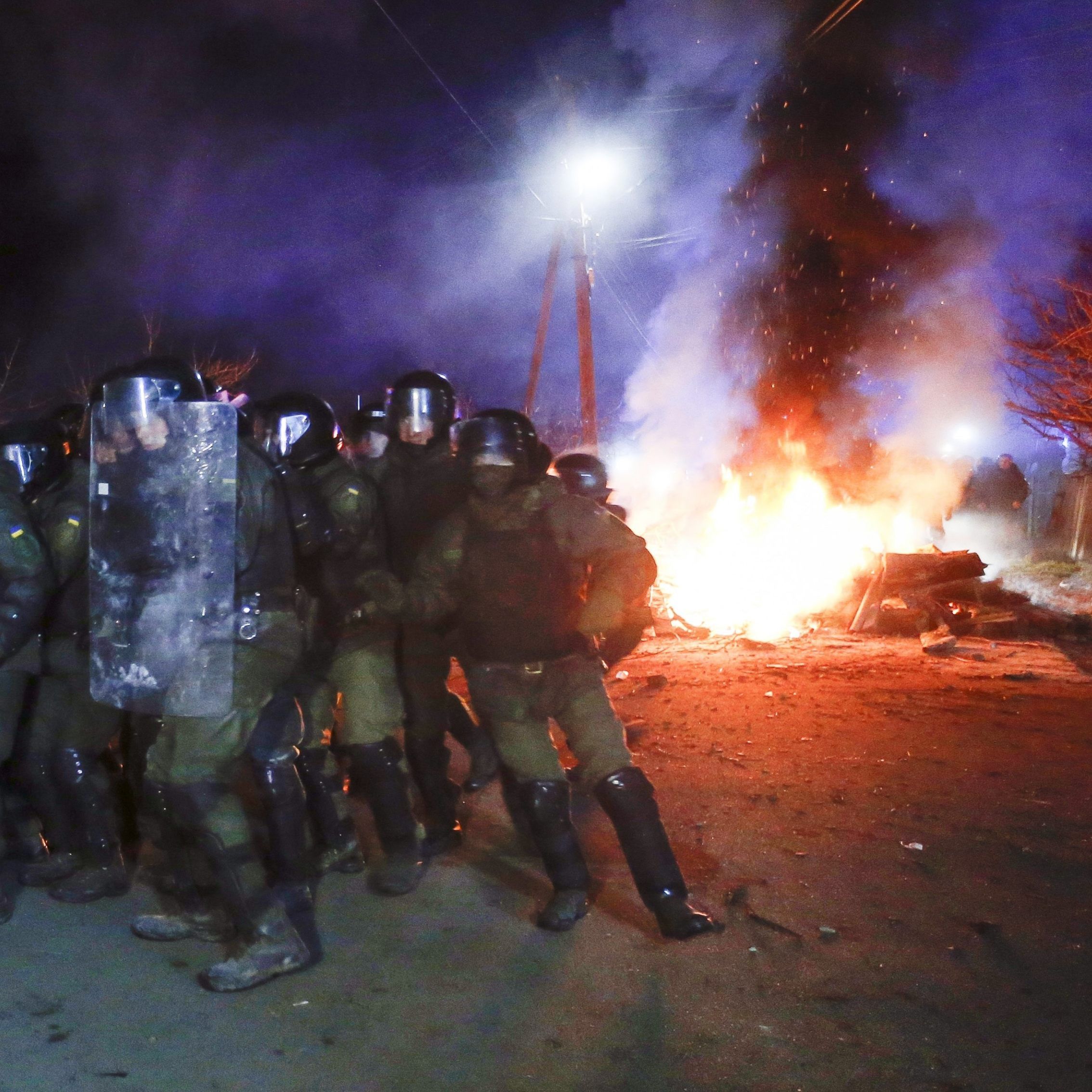 Die Einwohner der Ukraine haben Angst vor dem Coronavirus.