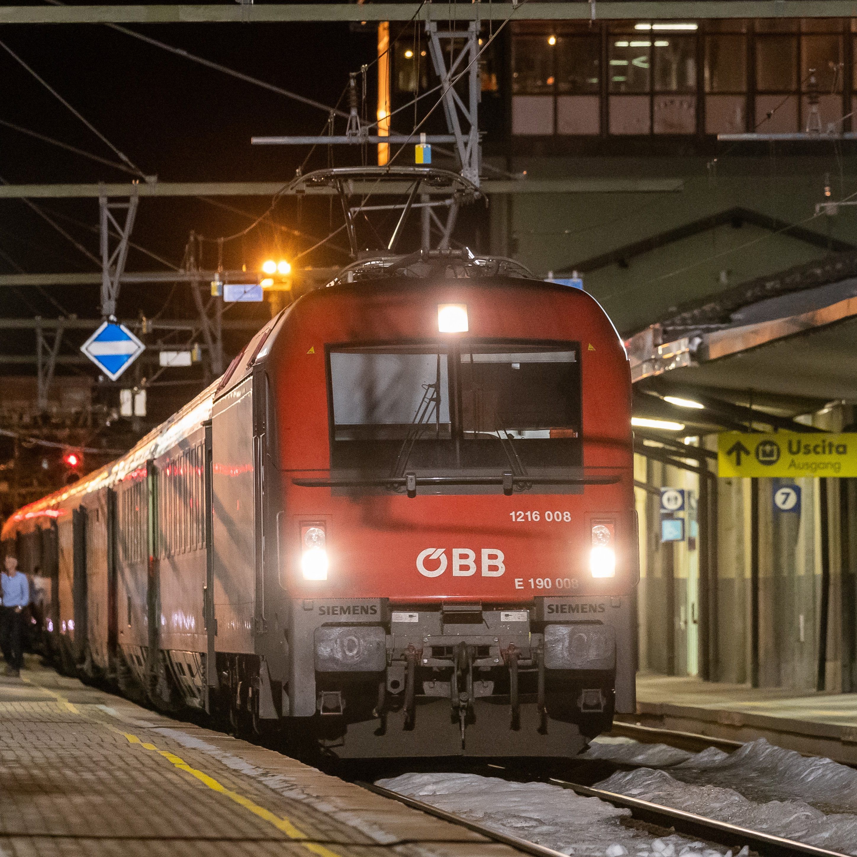 Die Bahn zwischen Italien und Österreich fährt wieder.