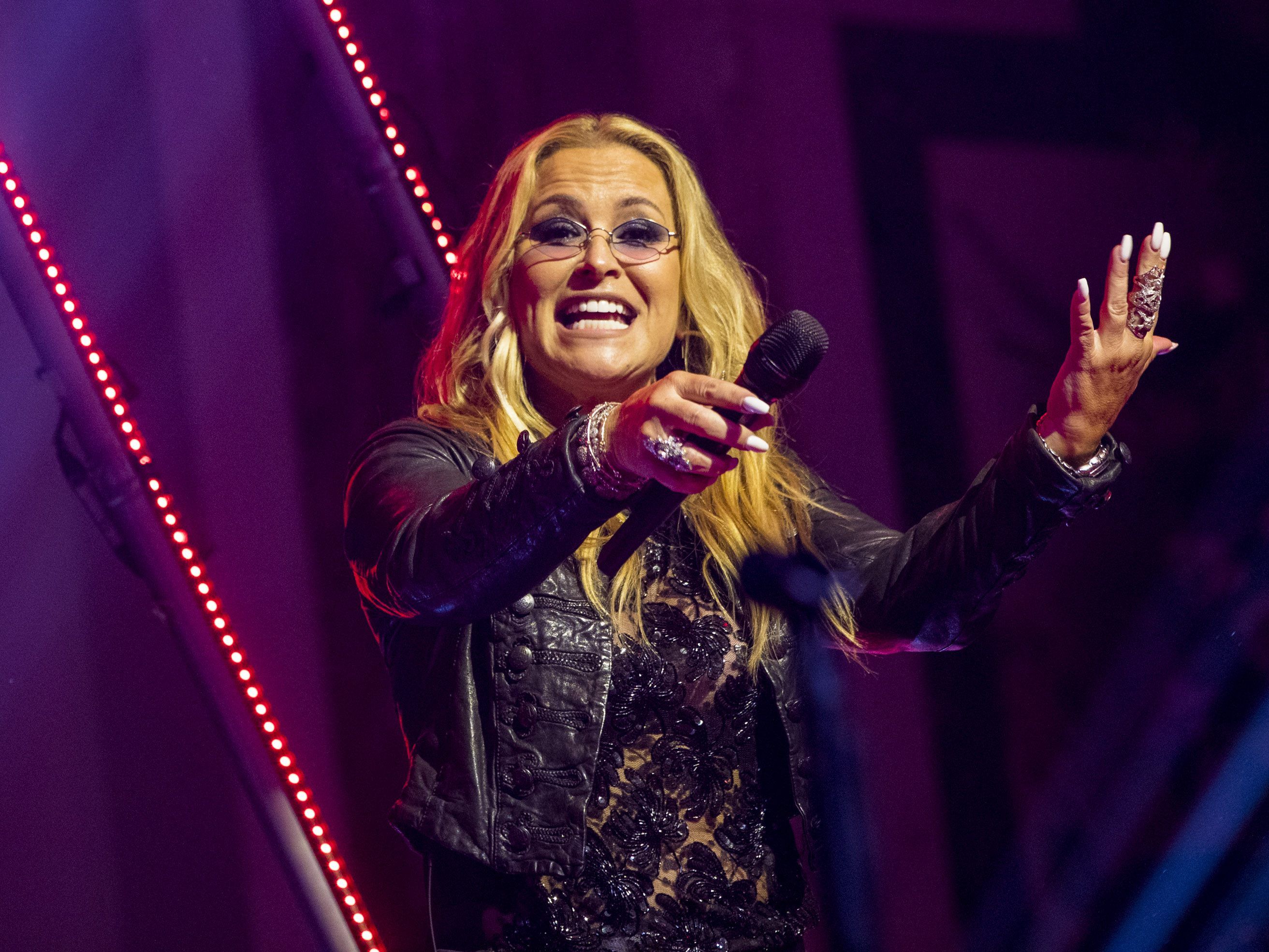 Anastacia rockte den Ball der Wiener Wirtschaft