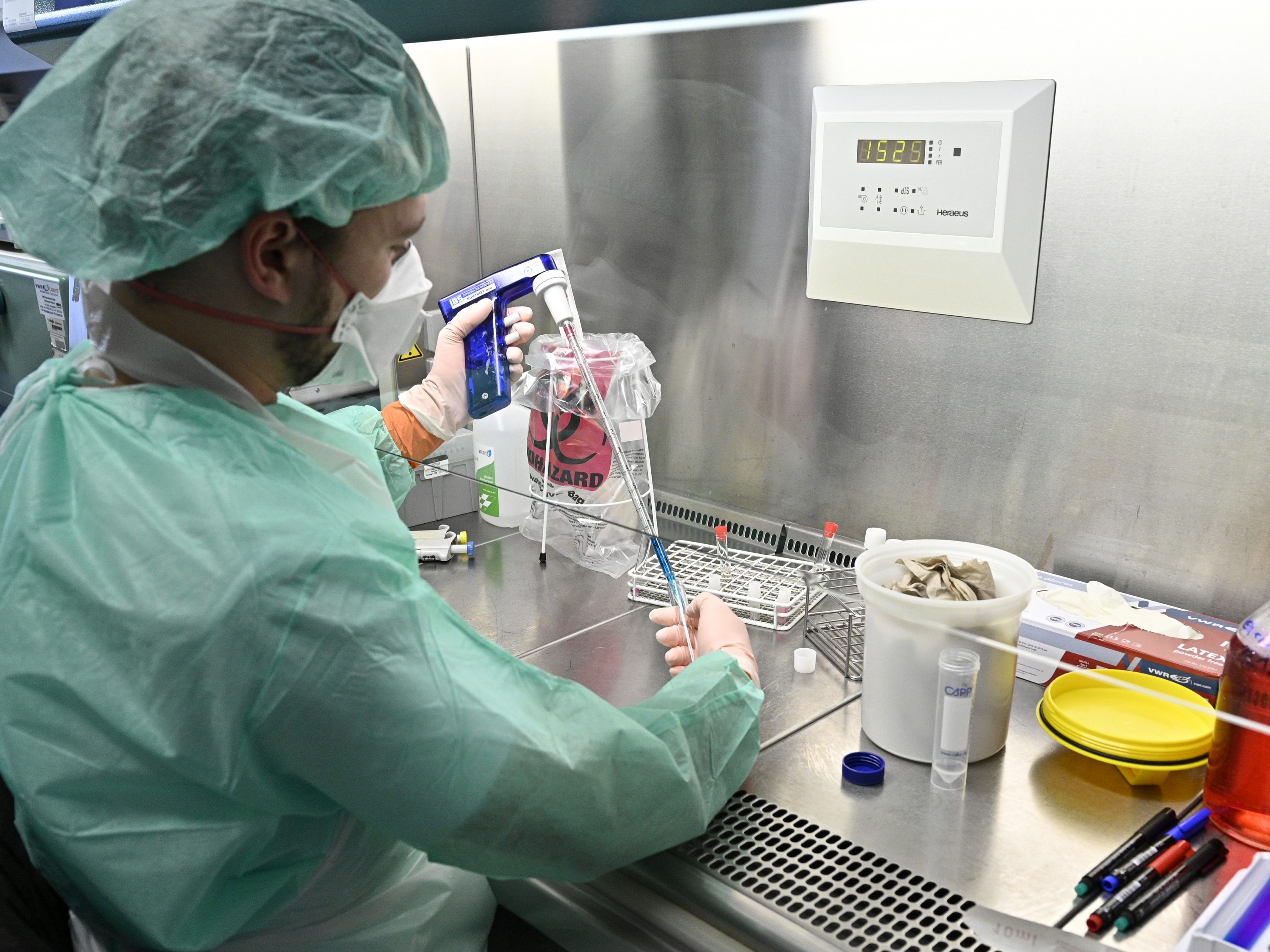 Das Testergebnis ist negativ. Das Testergebnis ist negativ.