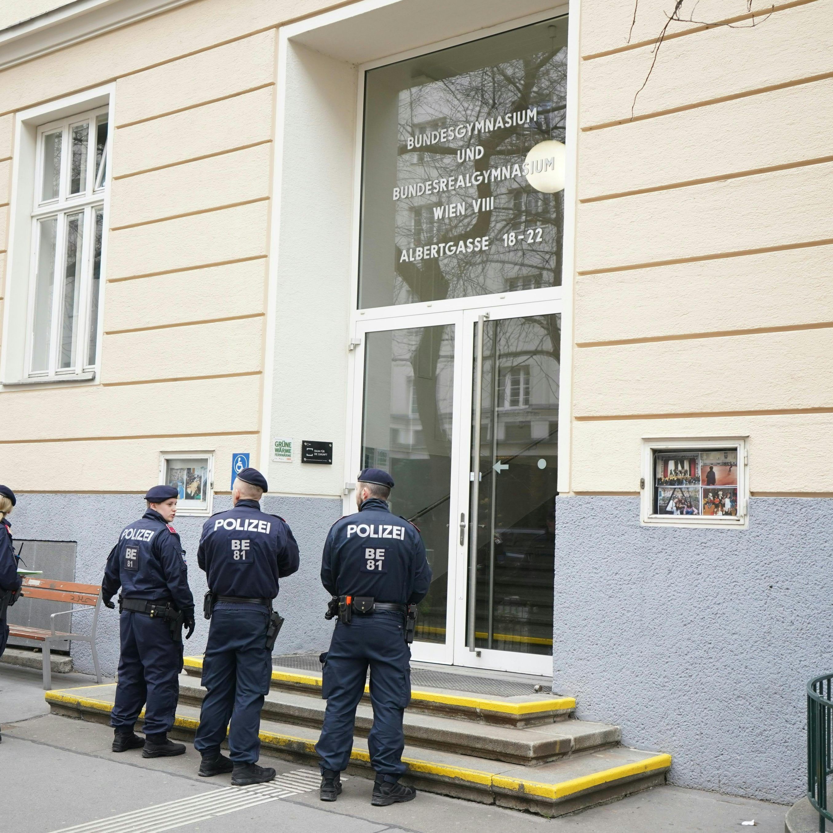 Coronavirus-Verdachtsfall in einem Gymnasium in Wien-Josefstadt.