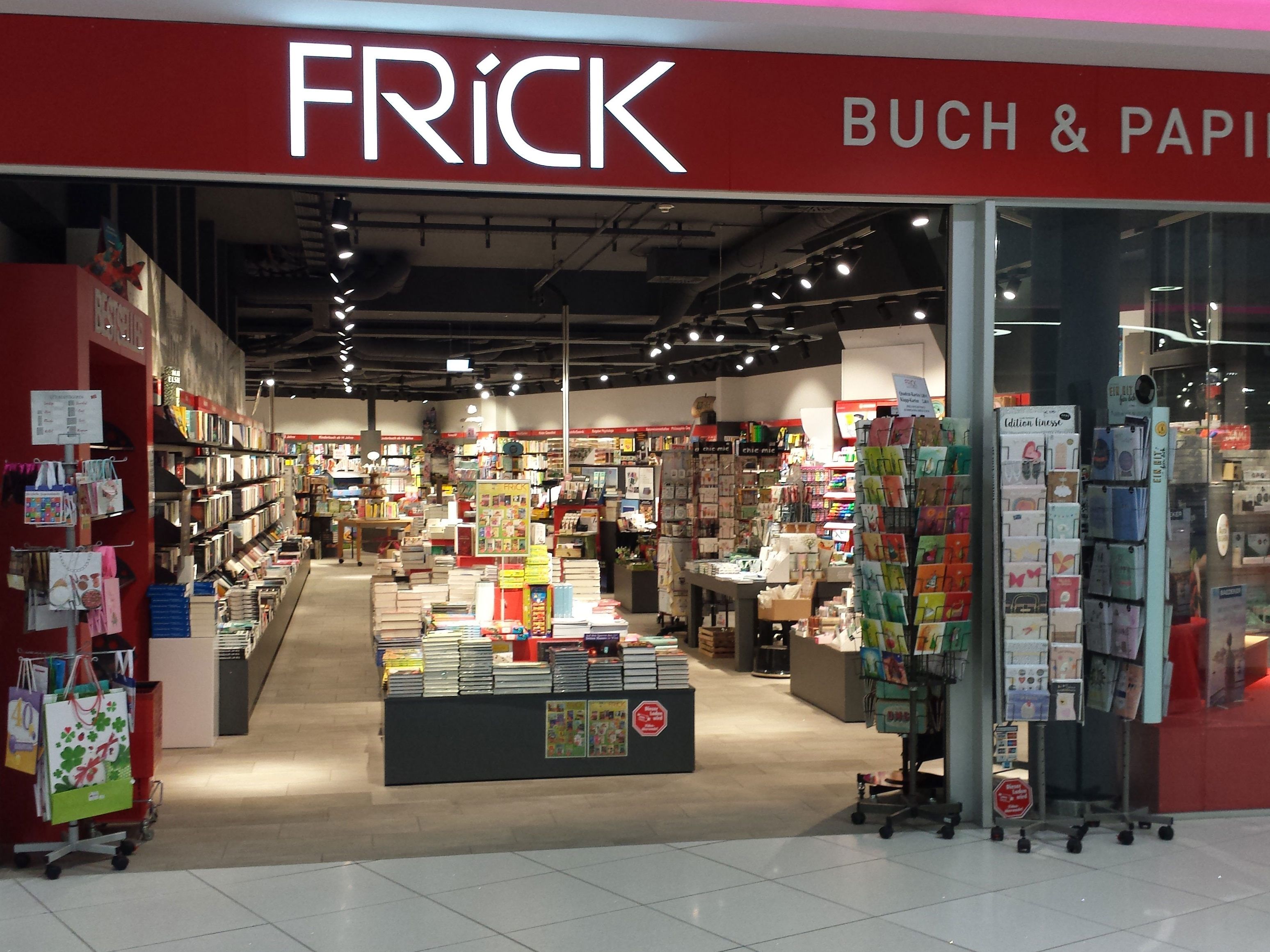In Kürze zieht die Buchhandelskette FRICK im SCN ein