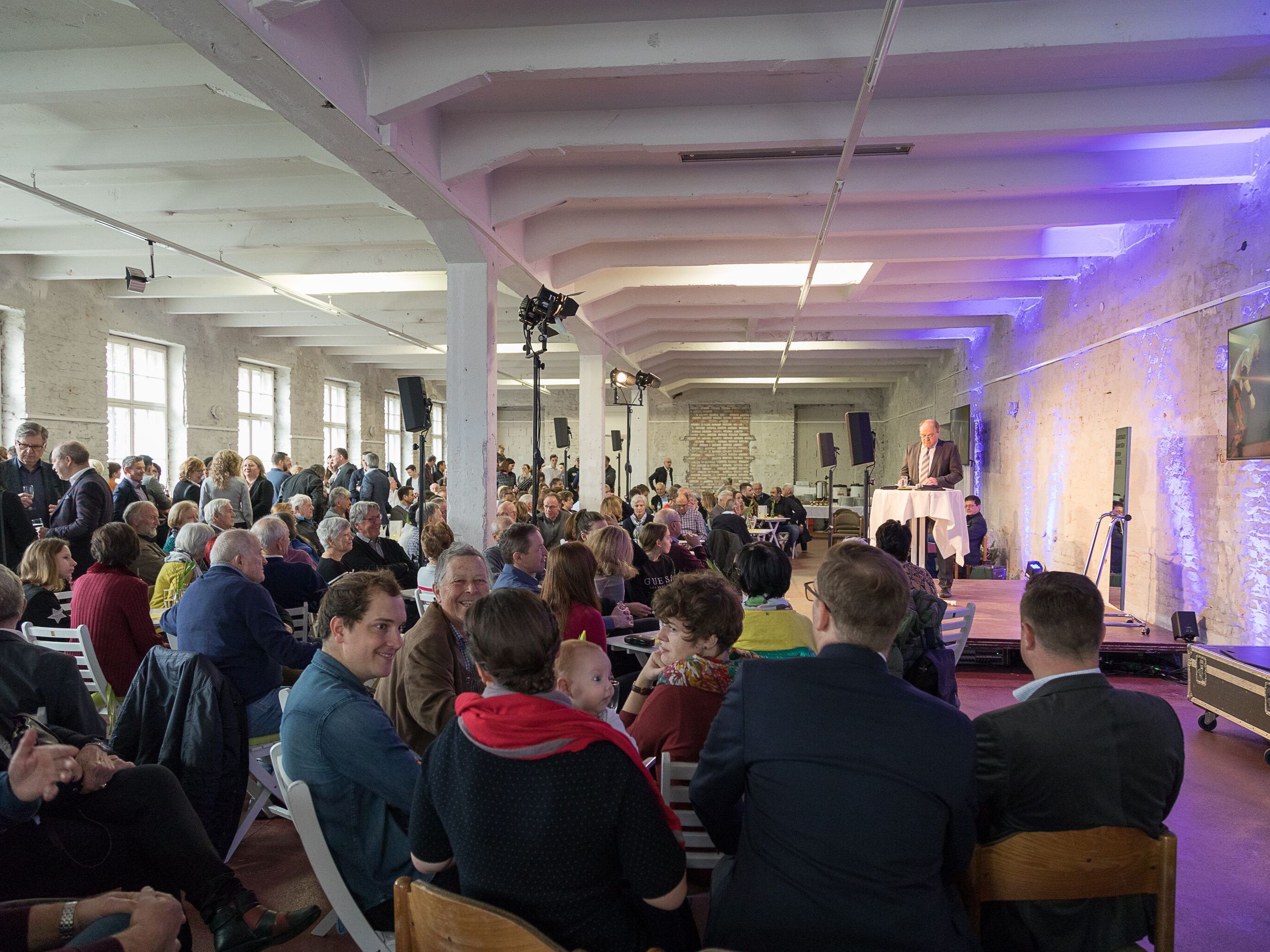 Volles Haus bei der Vorstellung des Teams