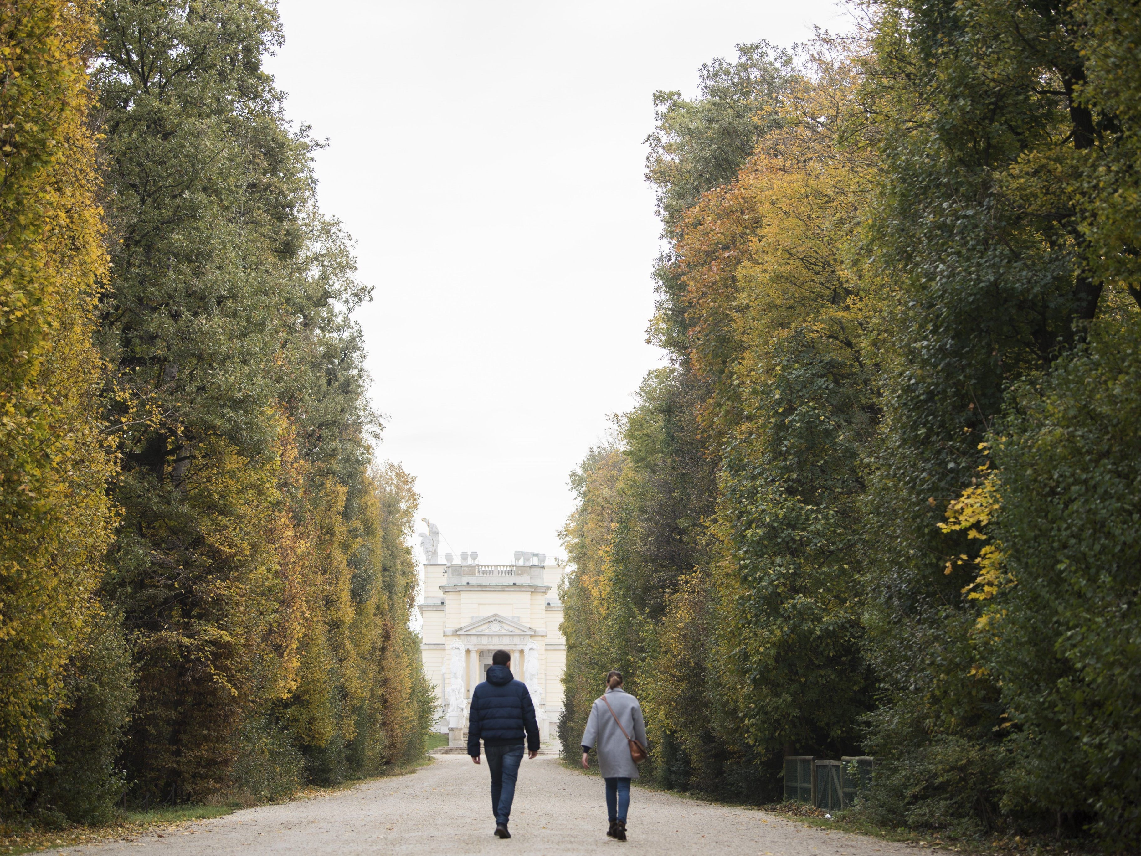 Teile des Schönbrunner Schlossparks sind heute immer noch geschlossen.