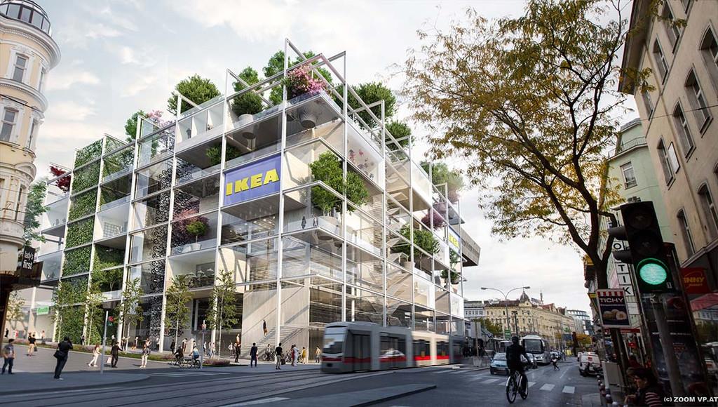 Der Ikea am Westbahnhof Der Ikea am Westbahnhof