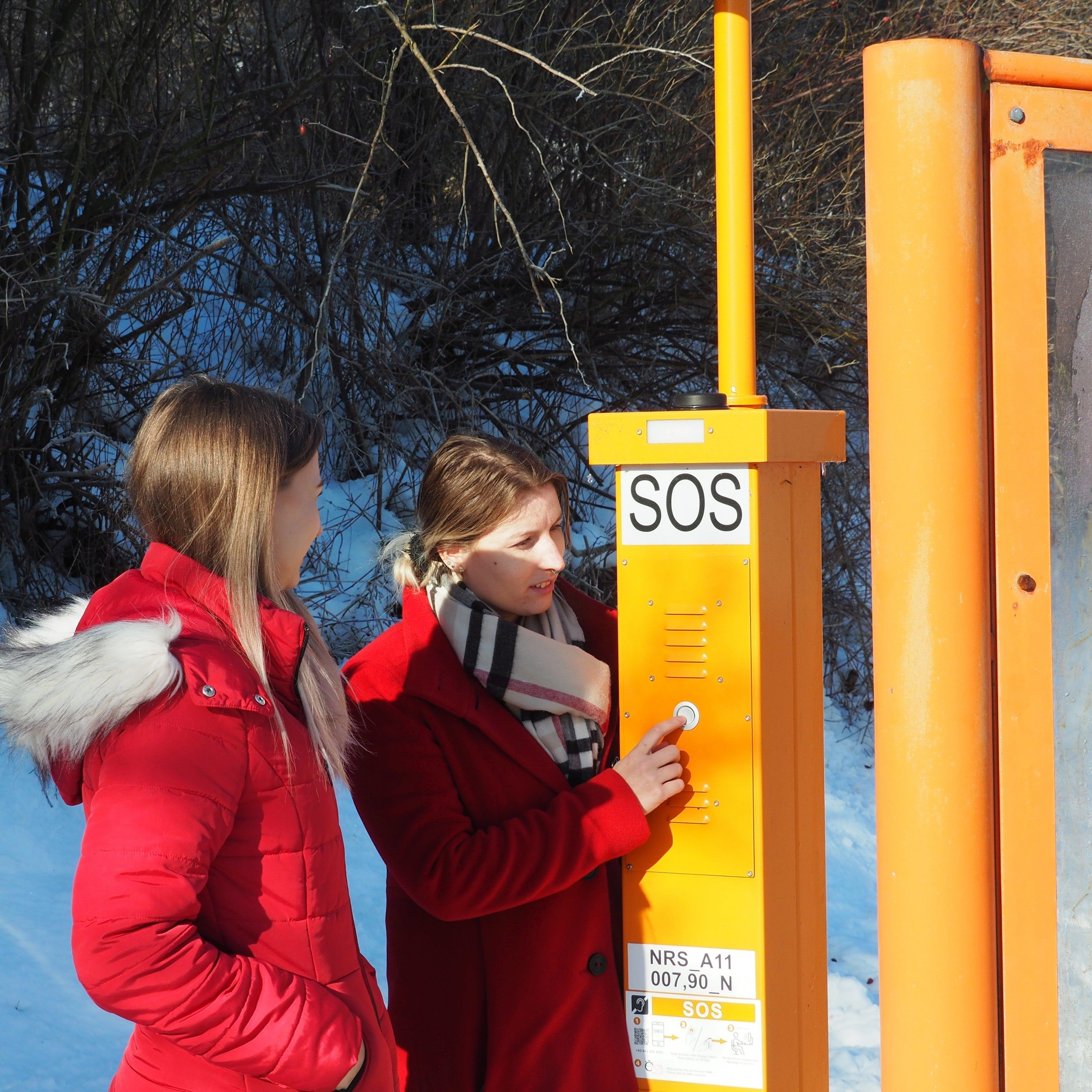 Mehr als 4.200 Notrufeinrichtungen stehen entlang des hochrangigen Straßennetzes in Österreich zur Verfügung