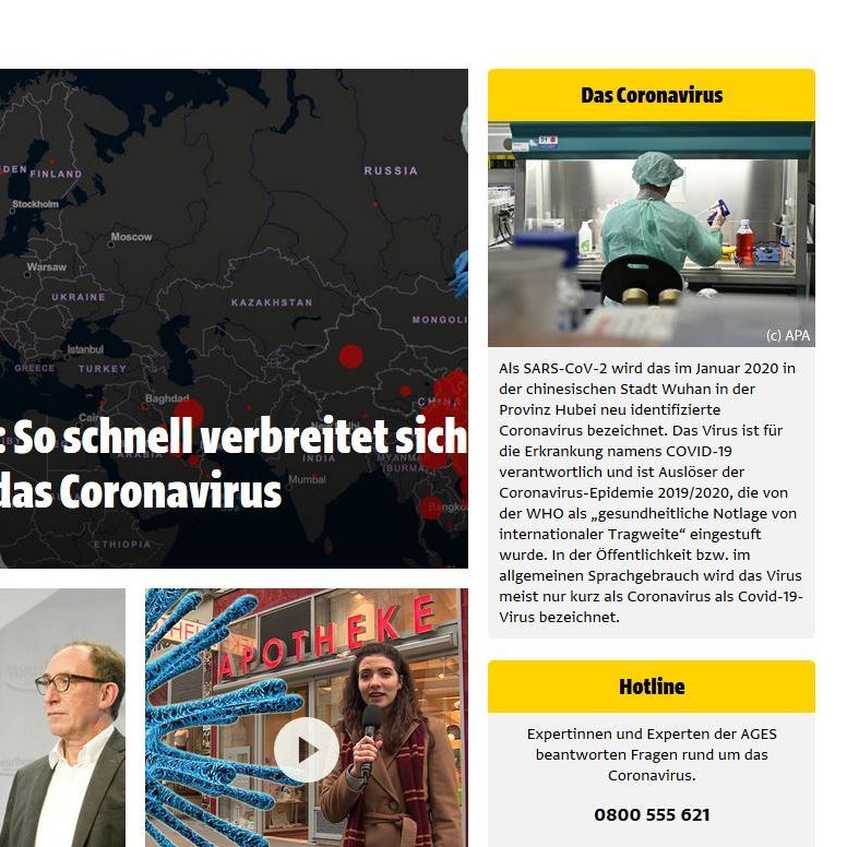 Gebündelte Nachrichten zum Coronavirus.