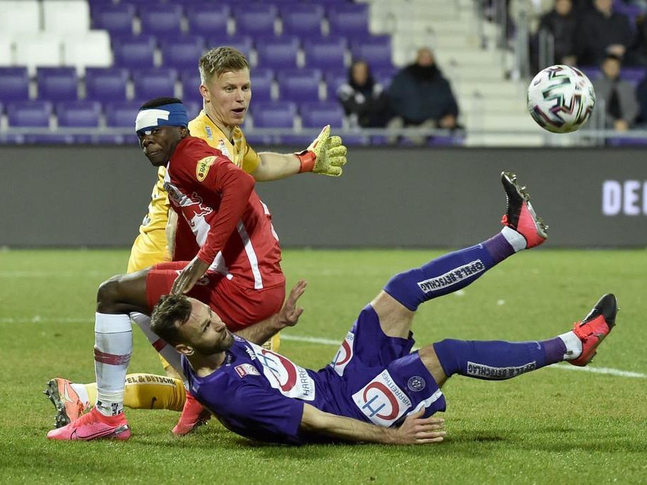 Serienmeister Red Bull Salzburg konnte gegen die Austria keinen Sieg verbuchen.