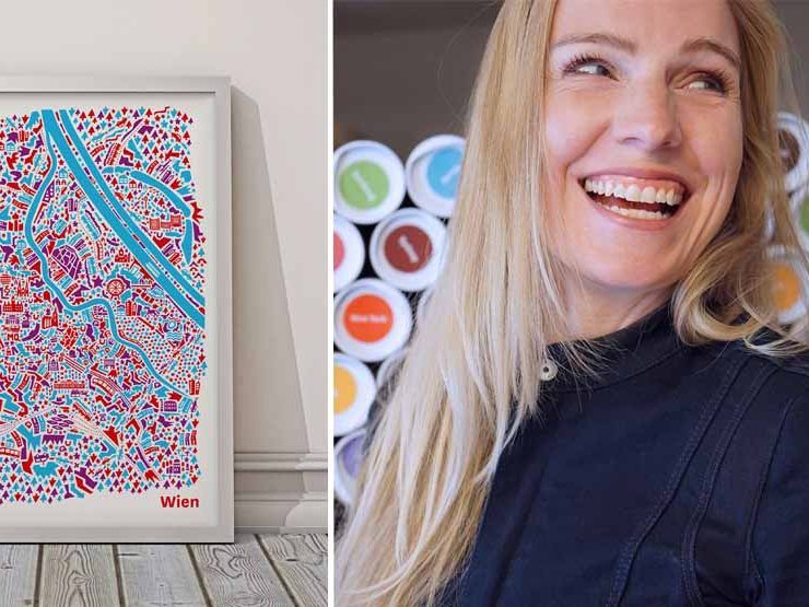 Nina Simone Wilsmann steckt hinter "Vianina" und den ganz besonderen Stadtplänen.