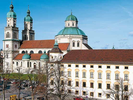 Die Residenz Kempten mit Basilika.