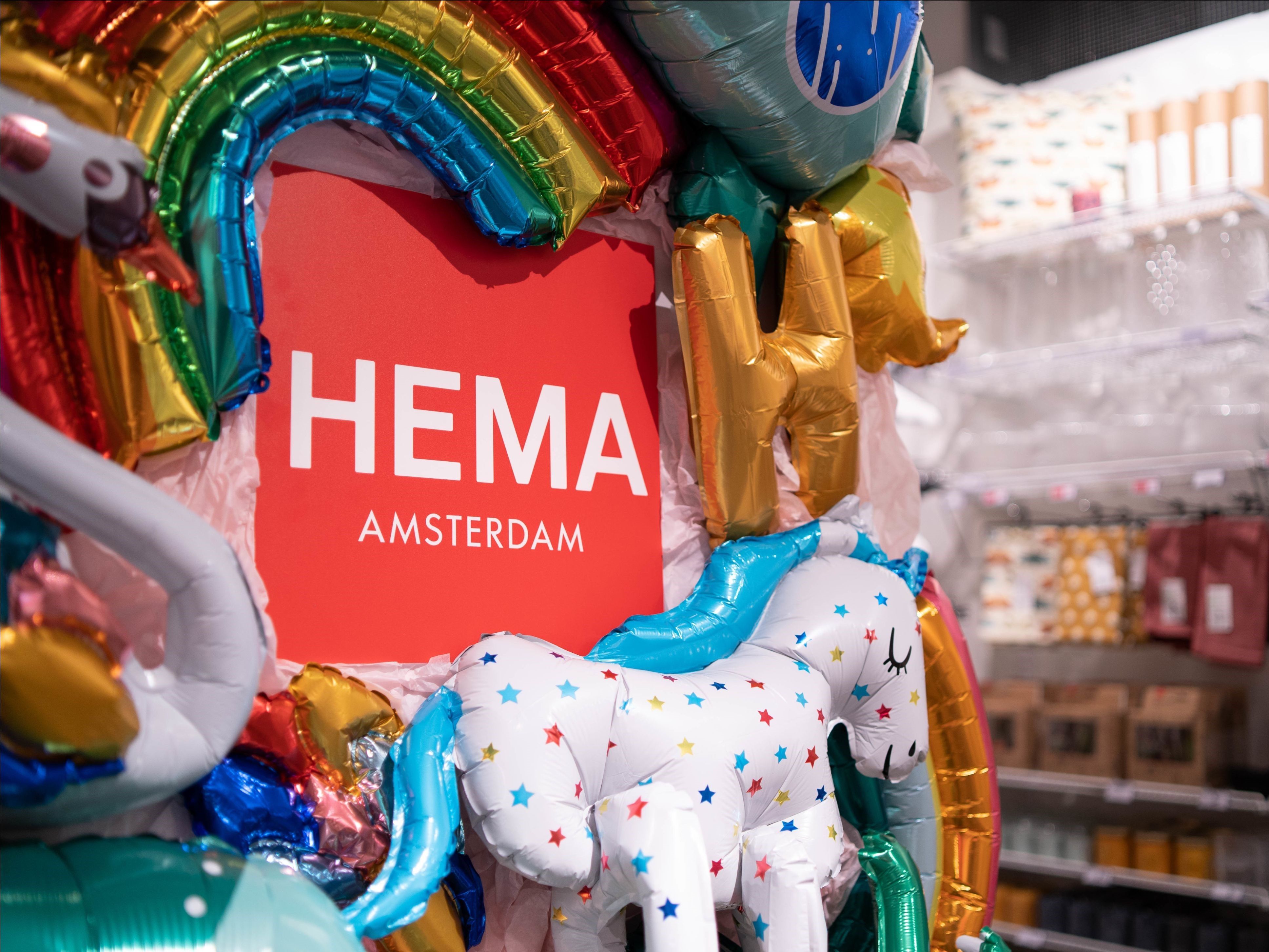 Am Wiener Hauptbahnhof kann man seit Kurzem auch bei HEMA shoppen Am Wiener Hauptbahnhof kann man seit Kurzem auch bei HEMA shoppen