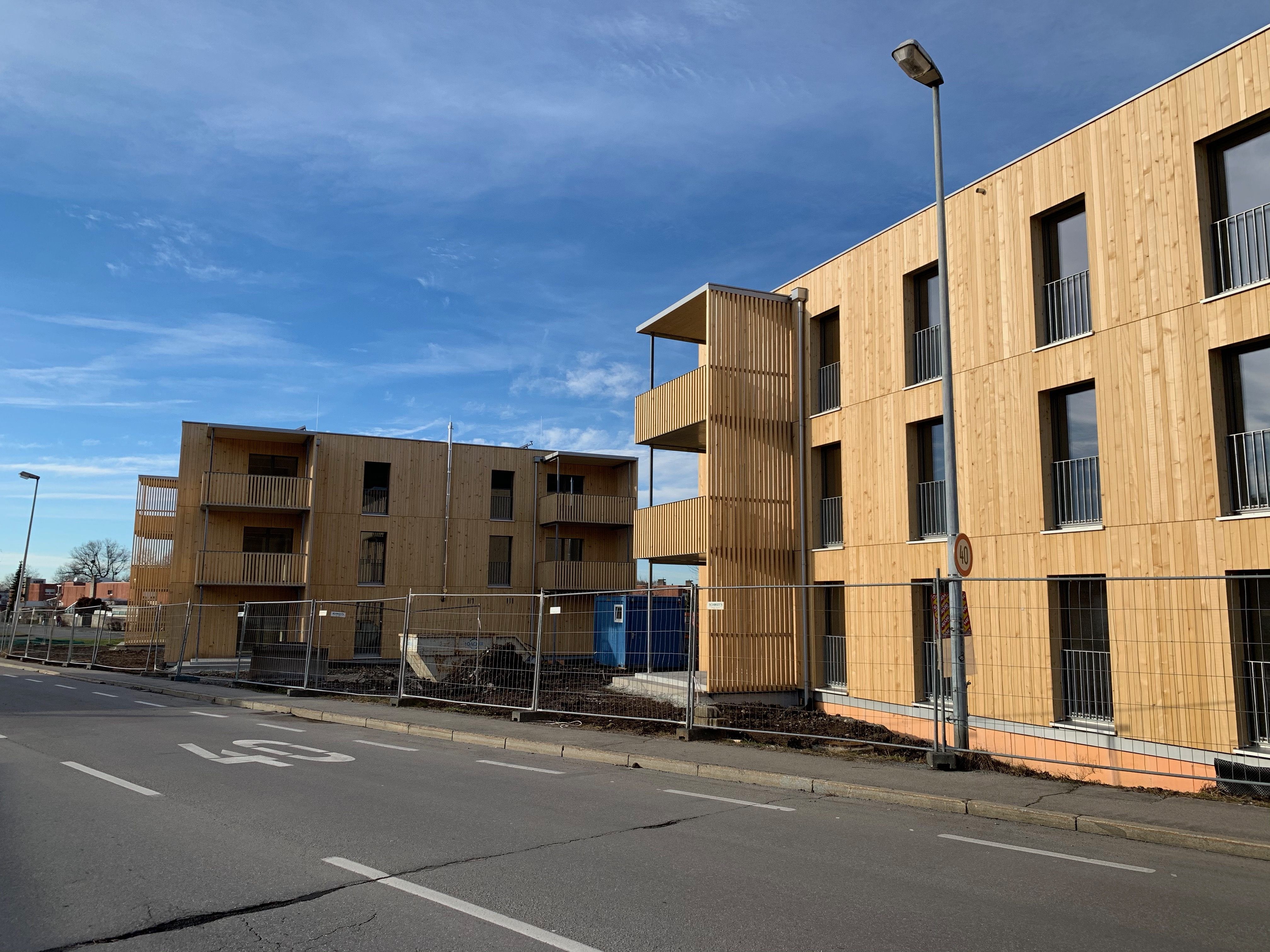 In Dornbirn entsteht leistbarer Wohnbau.