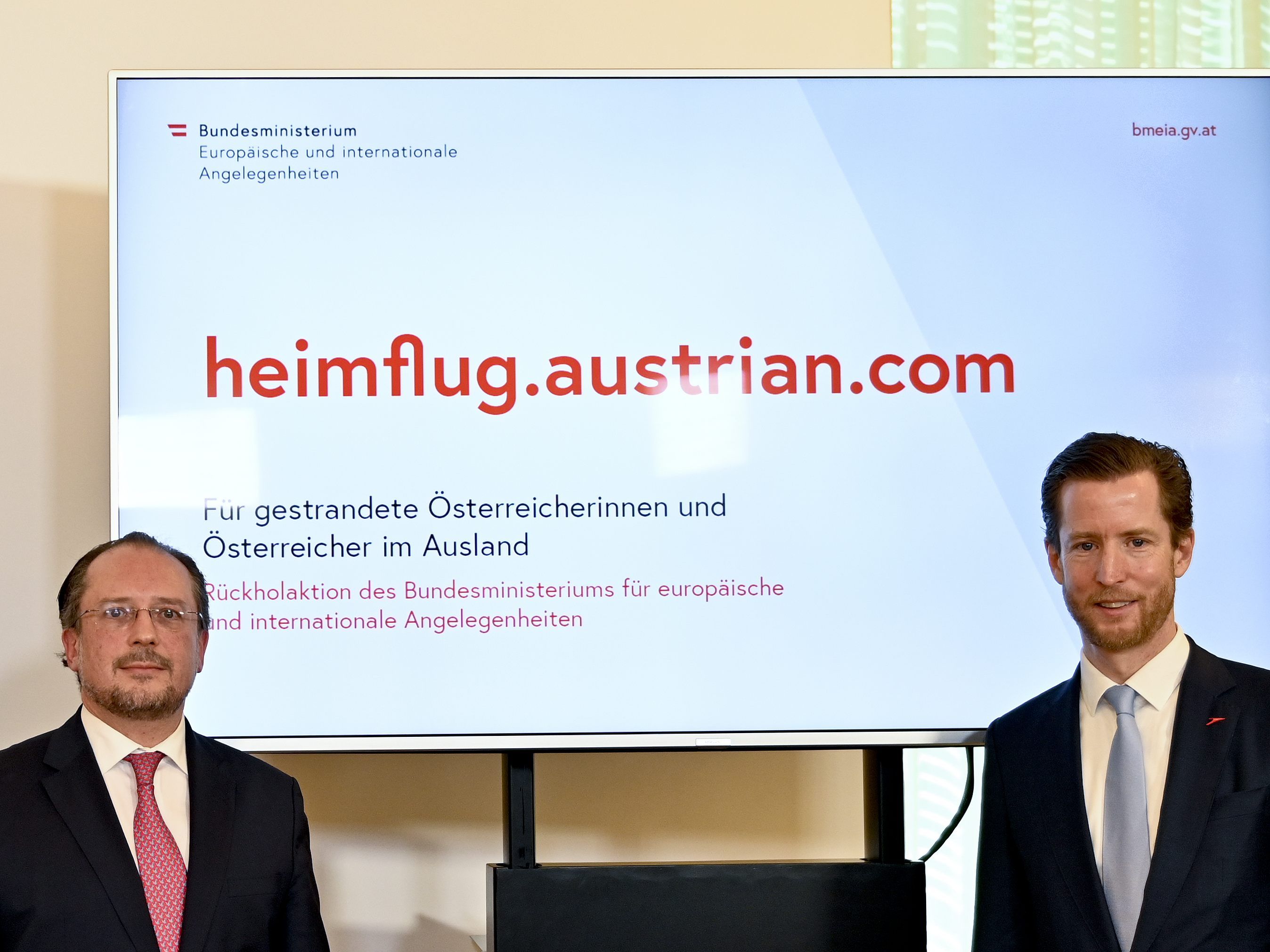 Noch rund 23.500 Österreicher sollen sich im Ausland befinden.