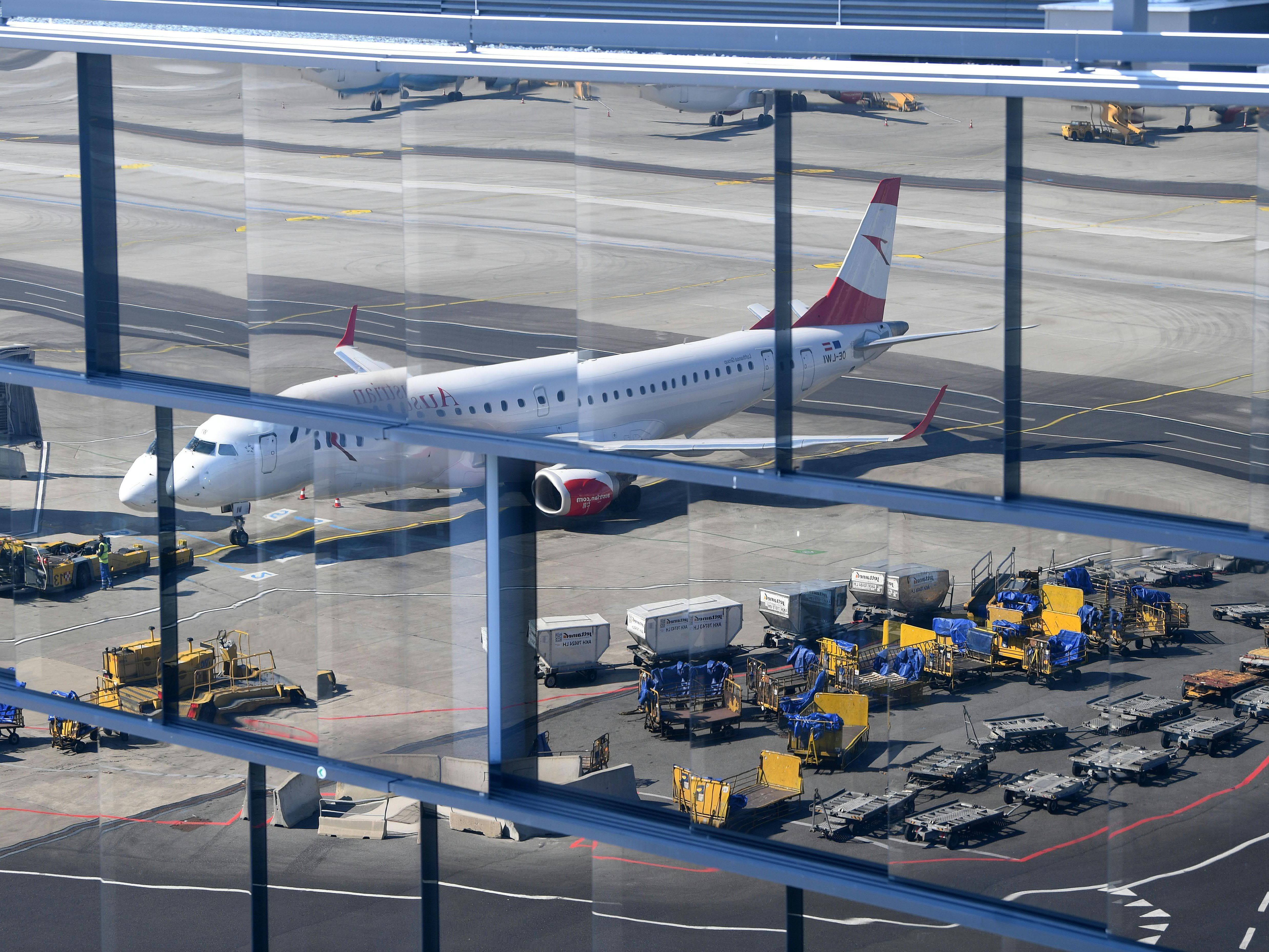 Am Flughafen Wien Schwechat gab es zuletzt deutlich weniger Passagiere