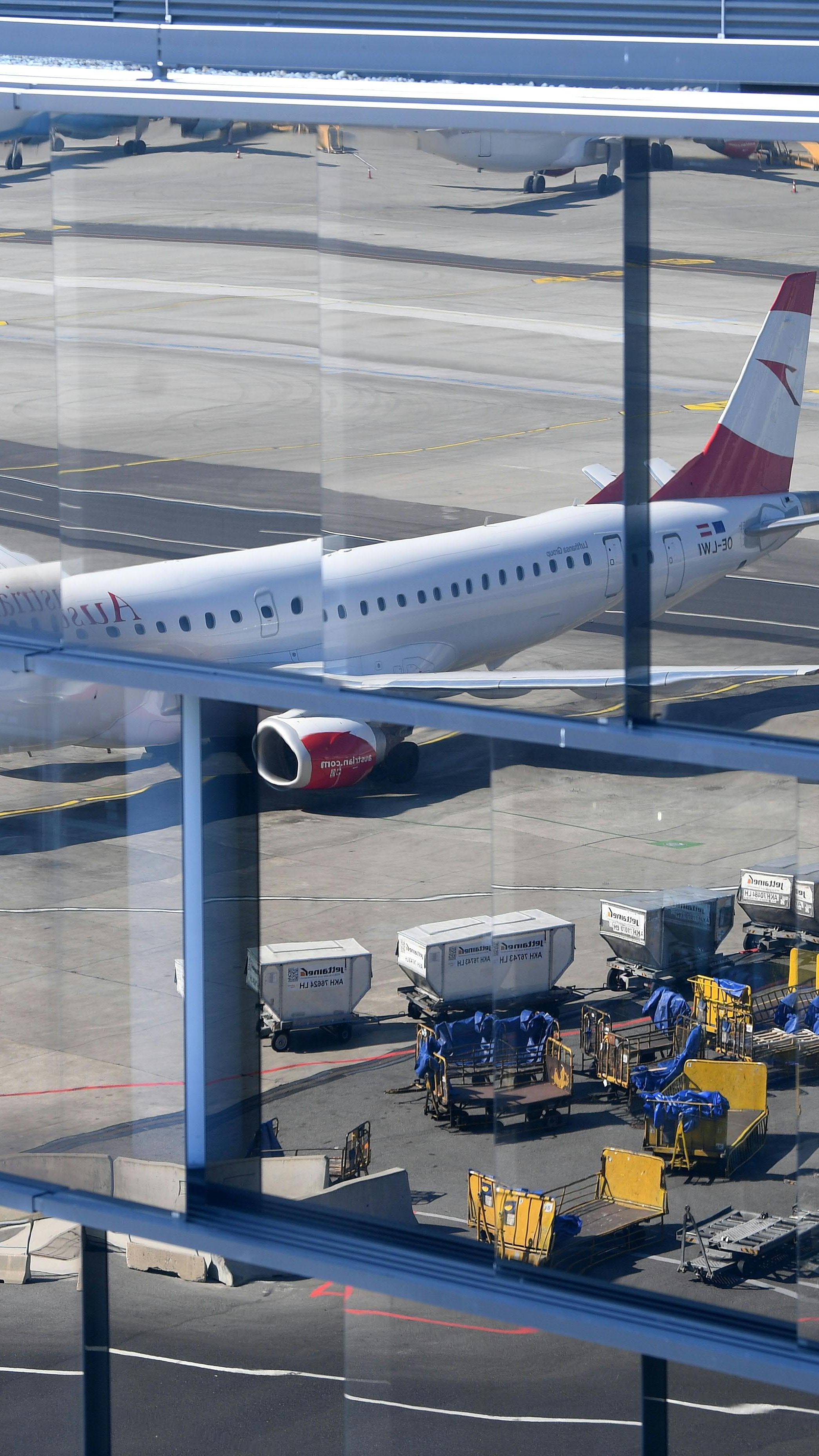 Am Flughafen Wien Schwechat gab es zuletzt deutlich weniger Passagiere