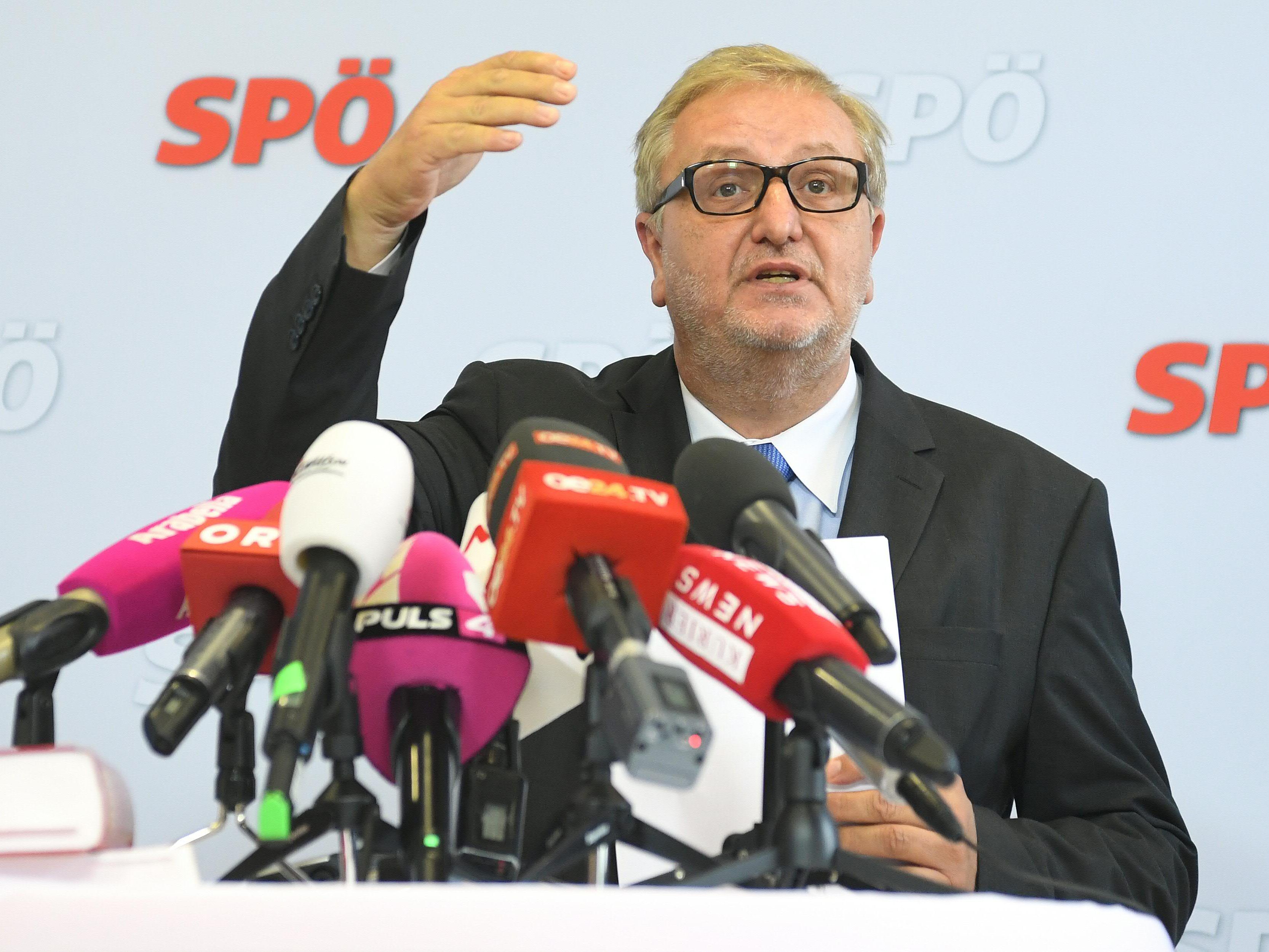 Wirtschaftssprecher Christoph Matznetter (SPÖ) sprach über die Notwendigkeit eines Konjunkturpakets Wirtschaftssprecher Christoph Matznetter (SPÖ) sprach über die Notwendigkeit eines Konjunkturpakets