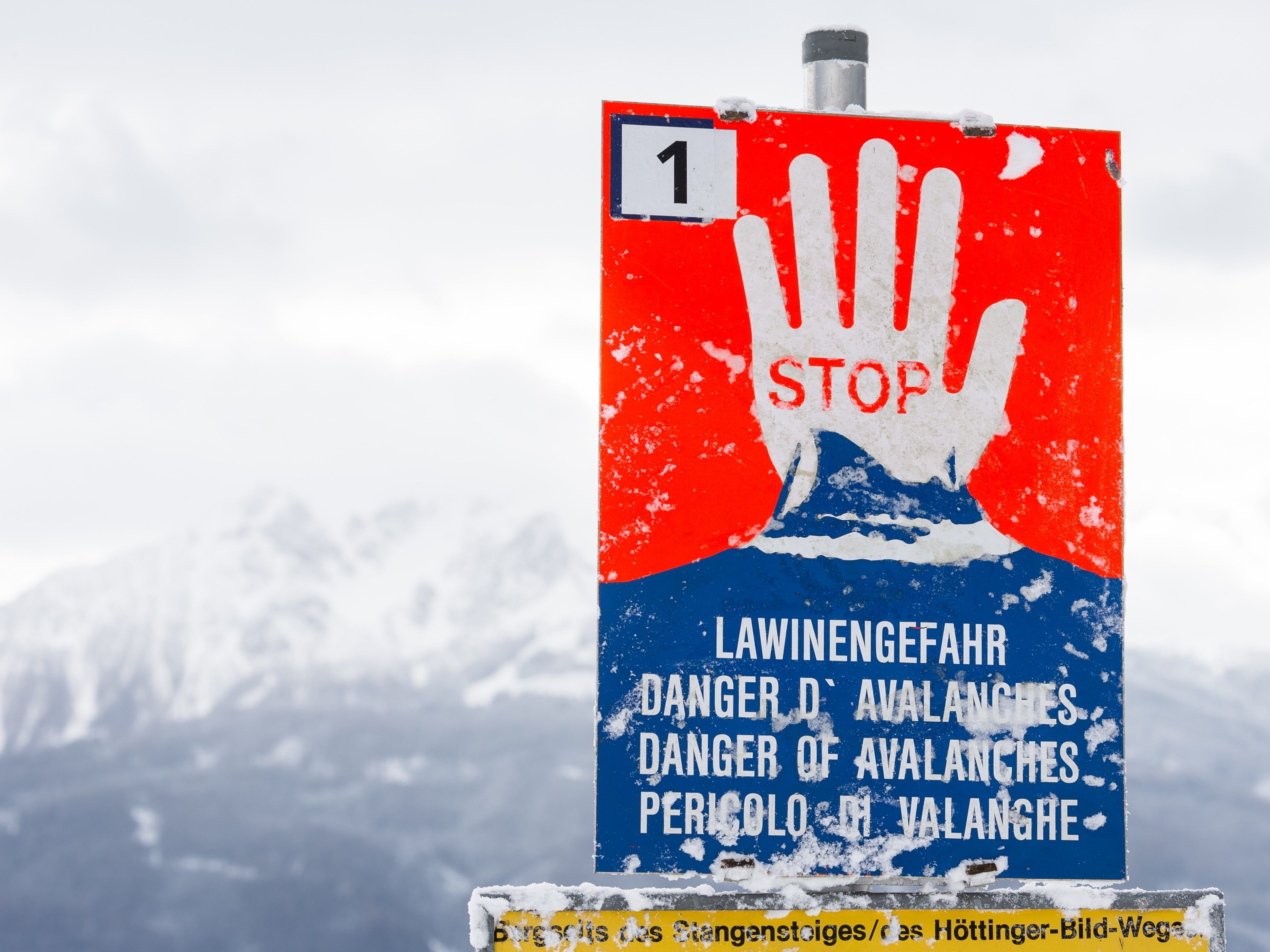 Am 2. März 2020 herrscht in Vorarlberg Lawinenwarnstufe 2.