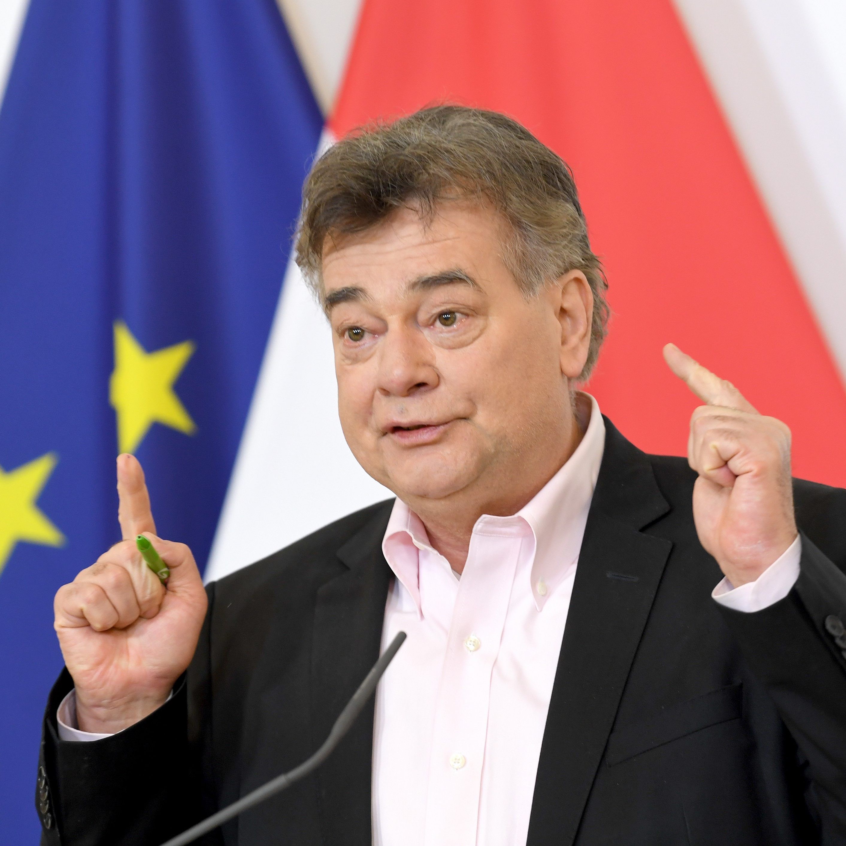 Vizekanzler Kogler versicherte, dass der Bezieherkreis des Härtefallfonds ausgeweitet wird.