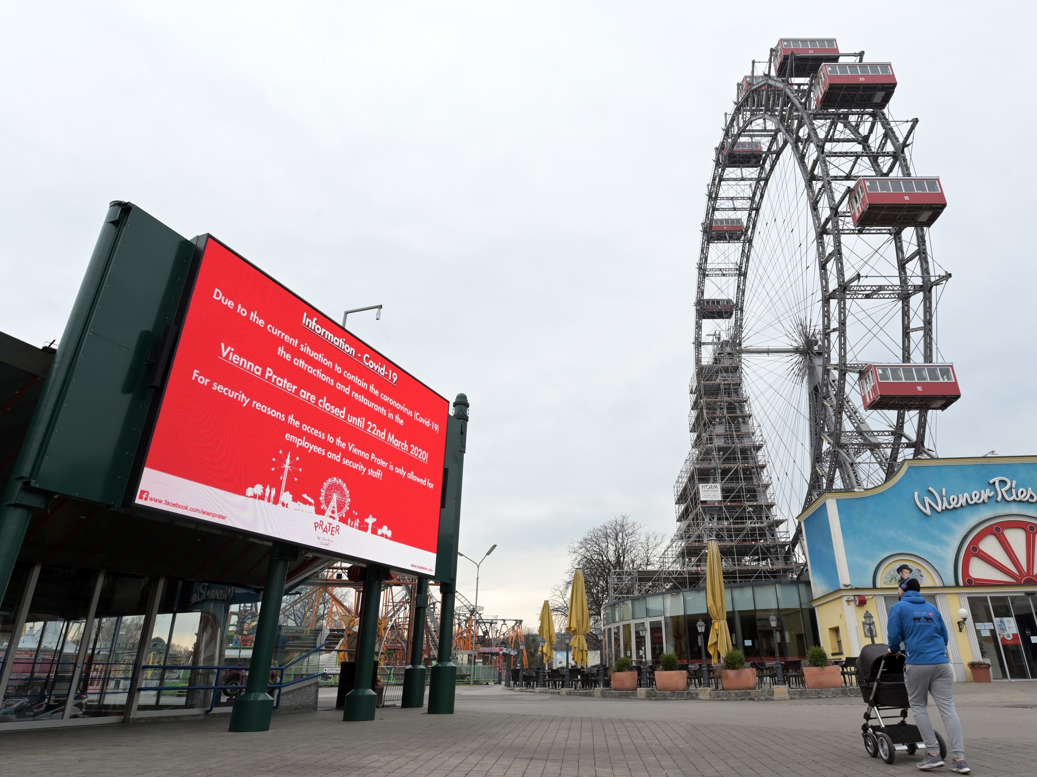 Im Wiener Prater herrscht derzeit Geisterstimmung. Im Wiener Prater herrscht derzeit Geisterstimmung.