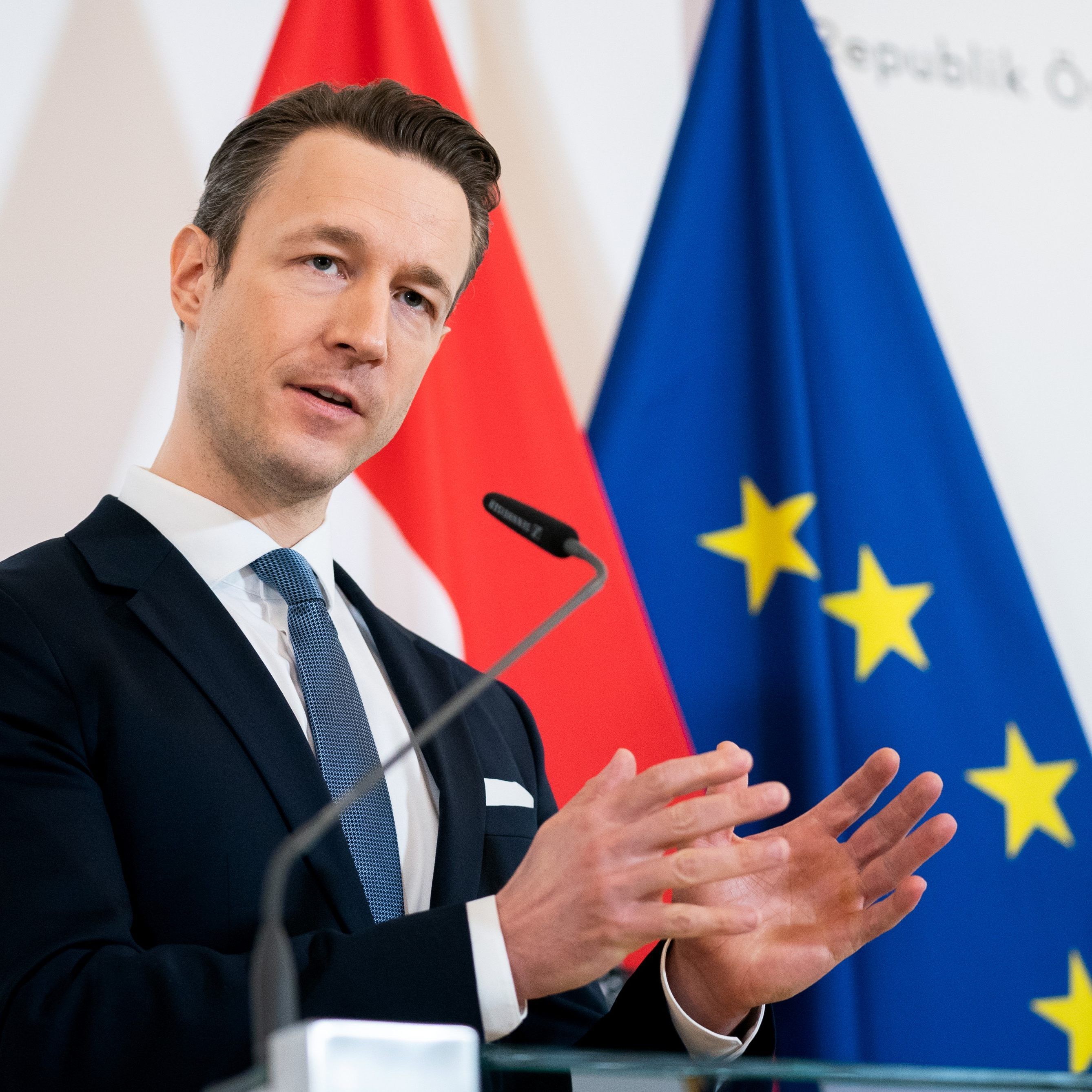 Blümel ist bereit, über die fünf Prozent hinauszugehen.