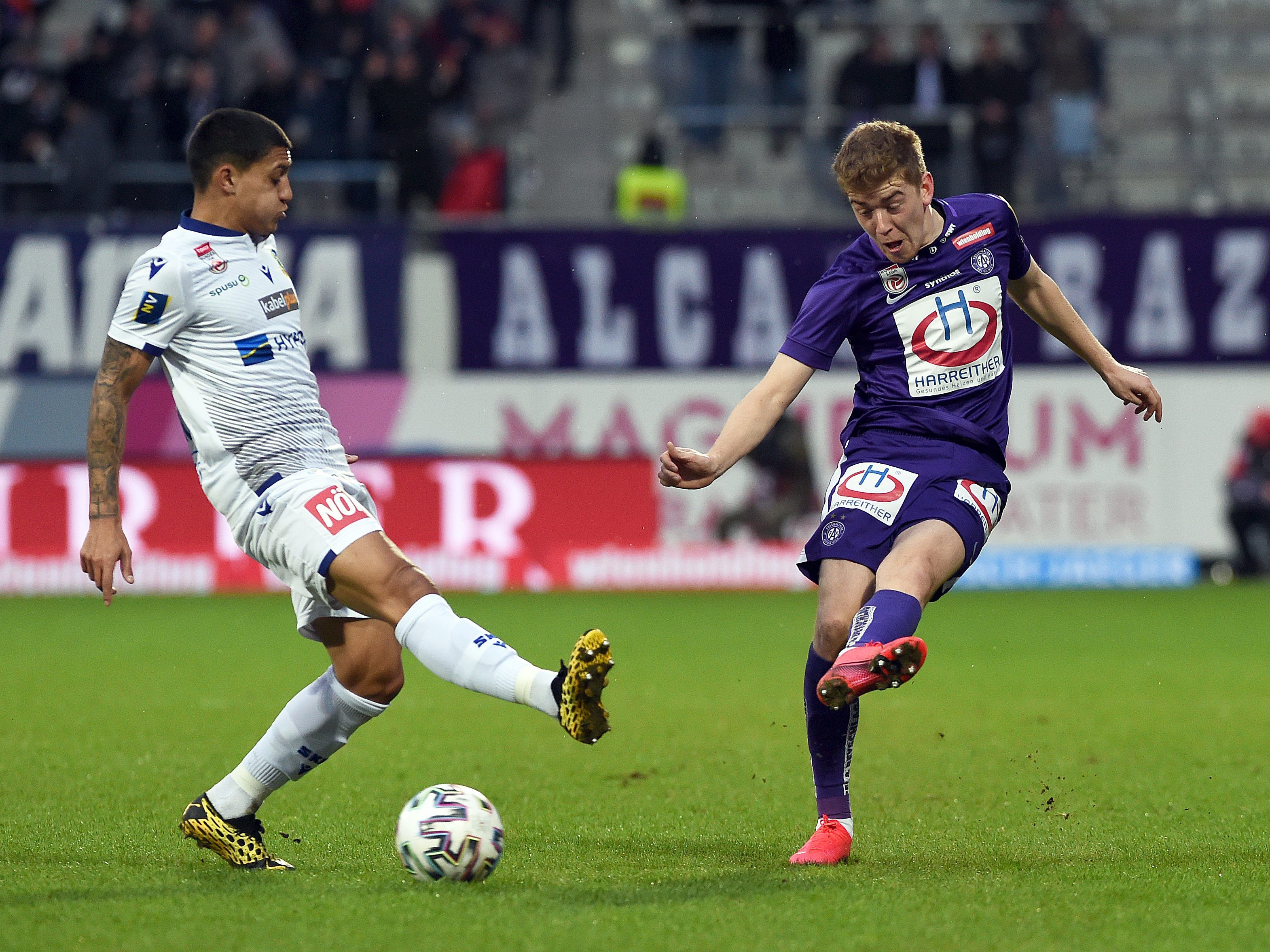 Am Samstag traf Austria Wien auf den SKN St.Pölten.