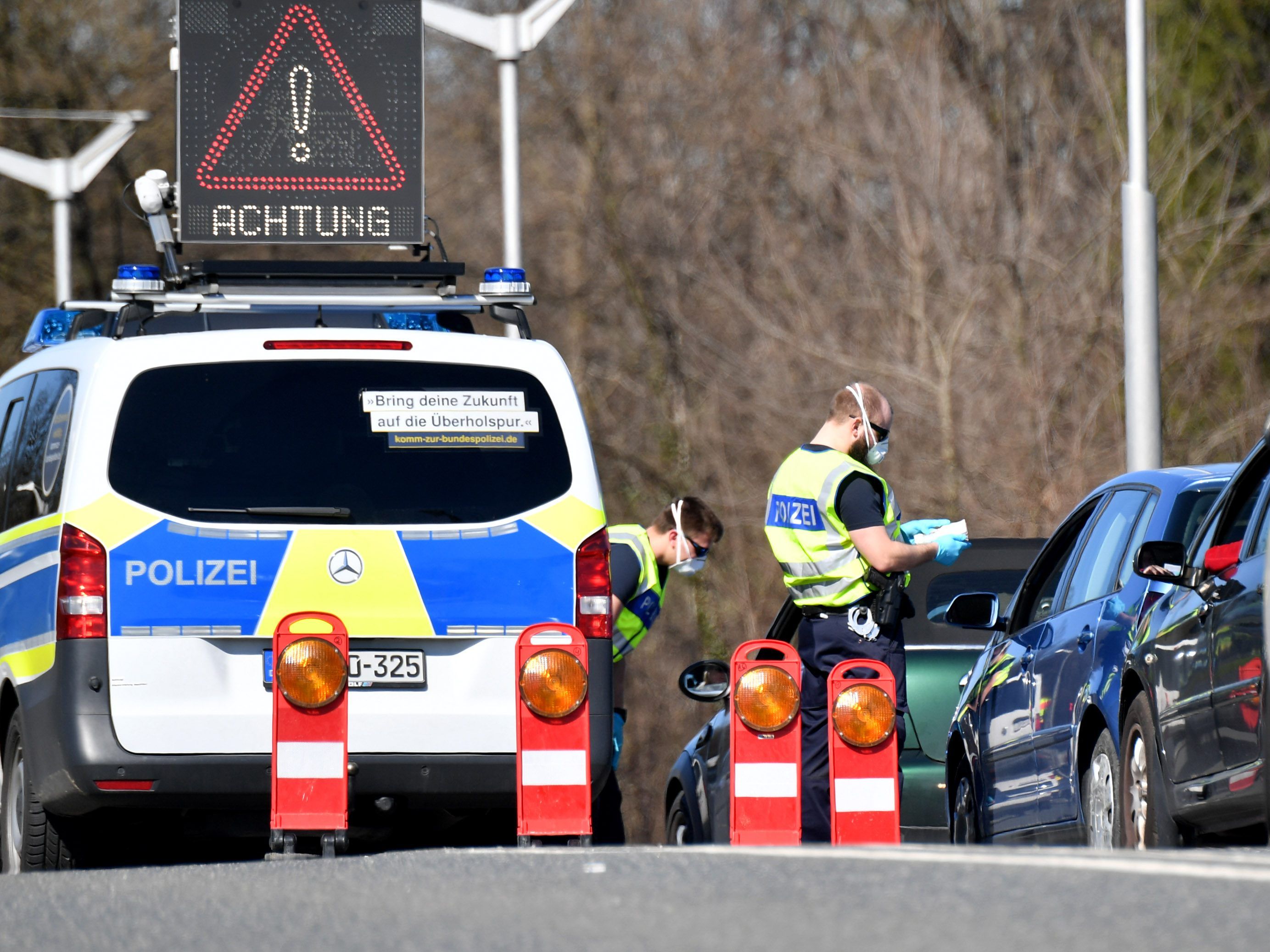 Die Grenzkontrollen werden verschärft.