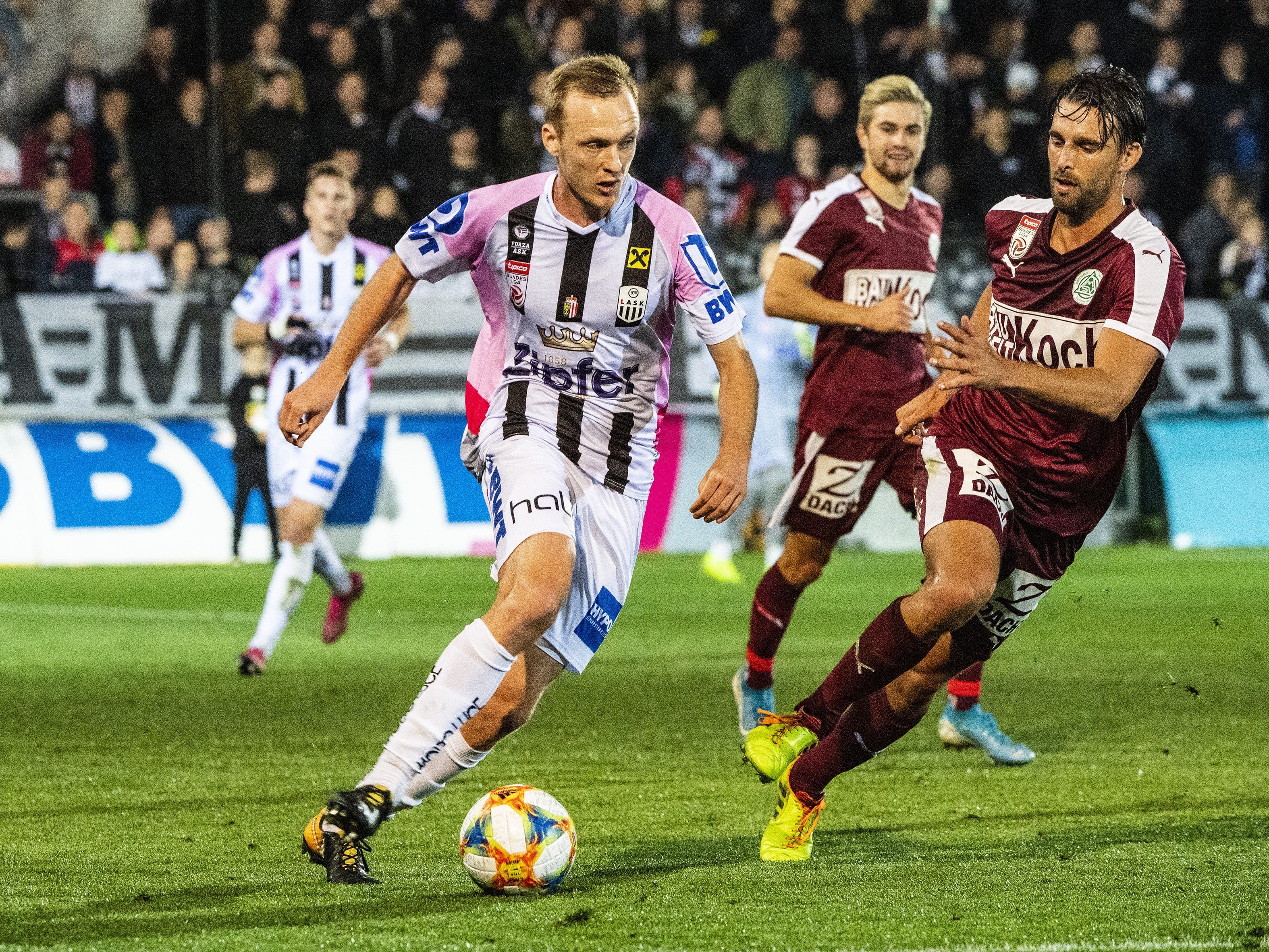 LIVE-Ticker zum Spiel SV Mattersburg gegen LASK Linz ab 14.30 Uhr.