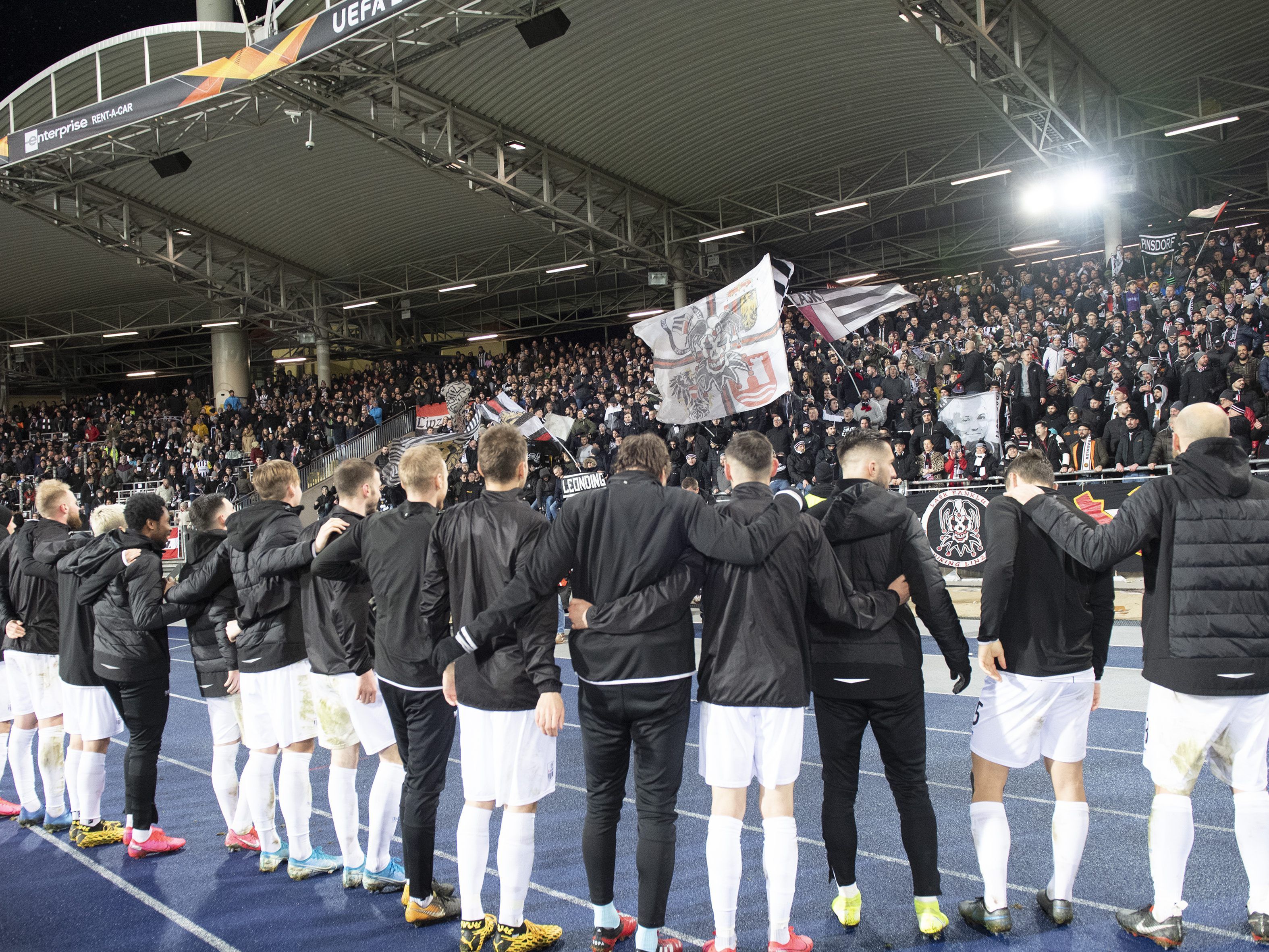 Das EL-Duell zwischen LASK und ManU wird ohne Zuseher stattfinden. Das EL-Duell zwischen LASK und ManU wird ohne Zuseher stattfinden.