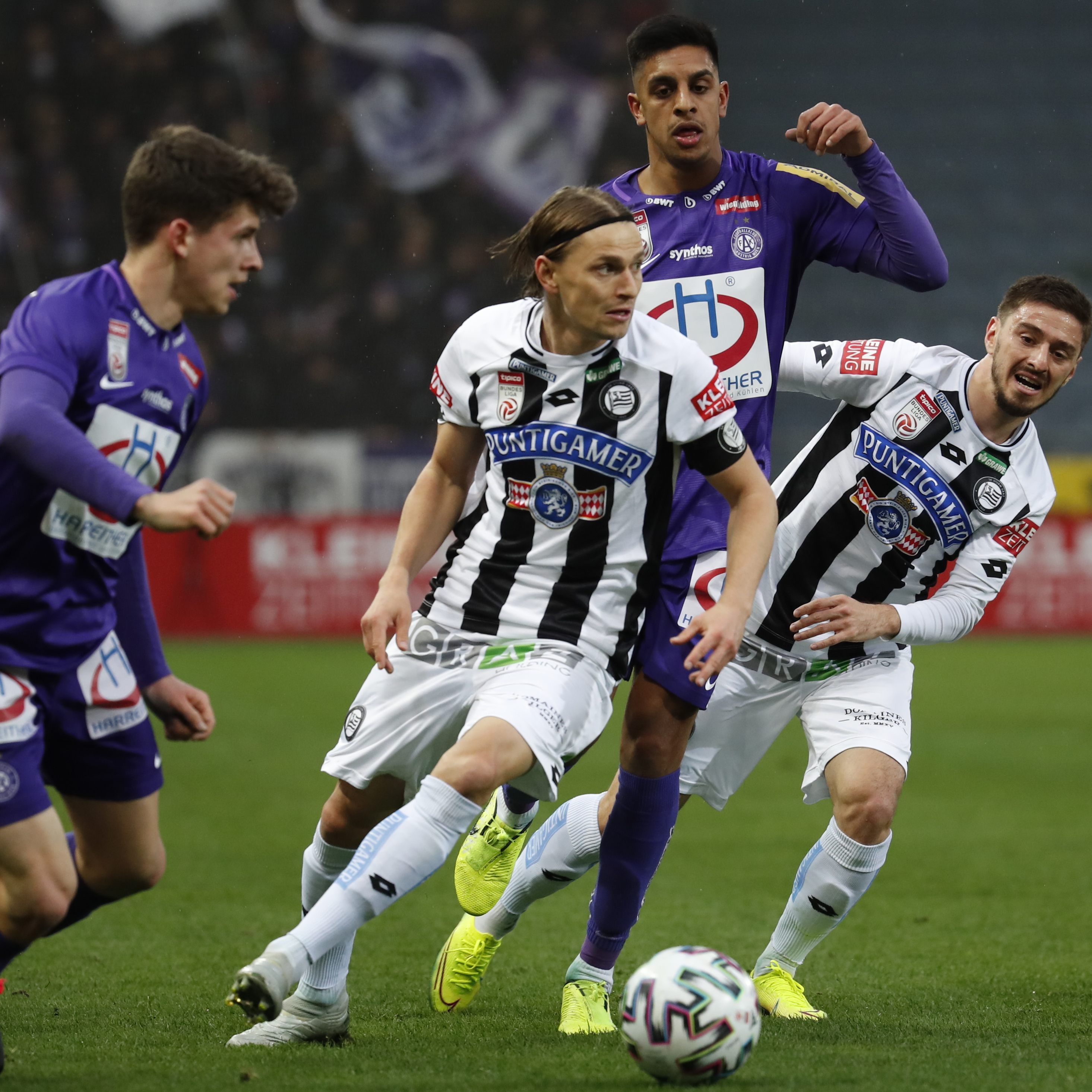 Die Wiener Austria verpasst die Meisterrunde in der Fußball-Bundesliga.