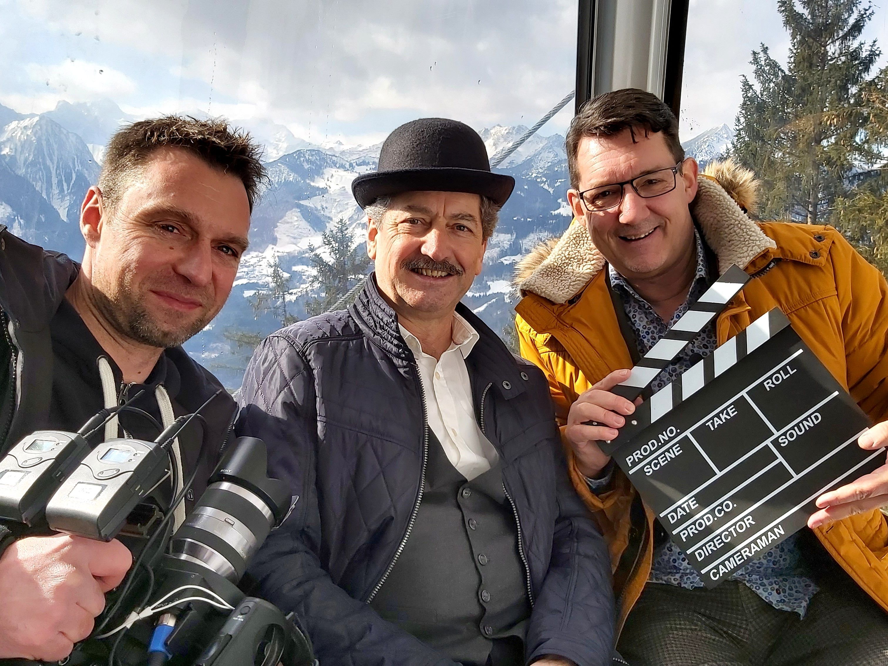 Der gebürtige Bludenzer Alfons Noventa aus Wien ist zu Gast bei Andreas Seeburger in der TV-Gondl Der gebürtige Bludenzer Alfons Noventa aus Wien ist zu Gast bei Andreas Seeburger in der TV-Gondl