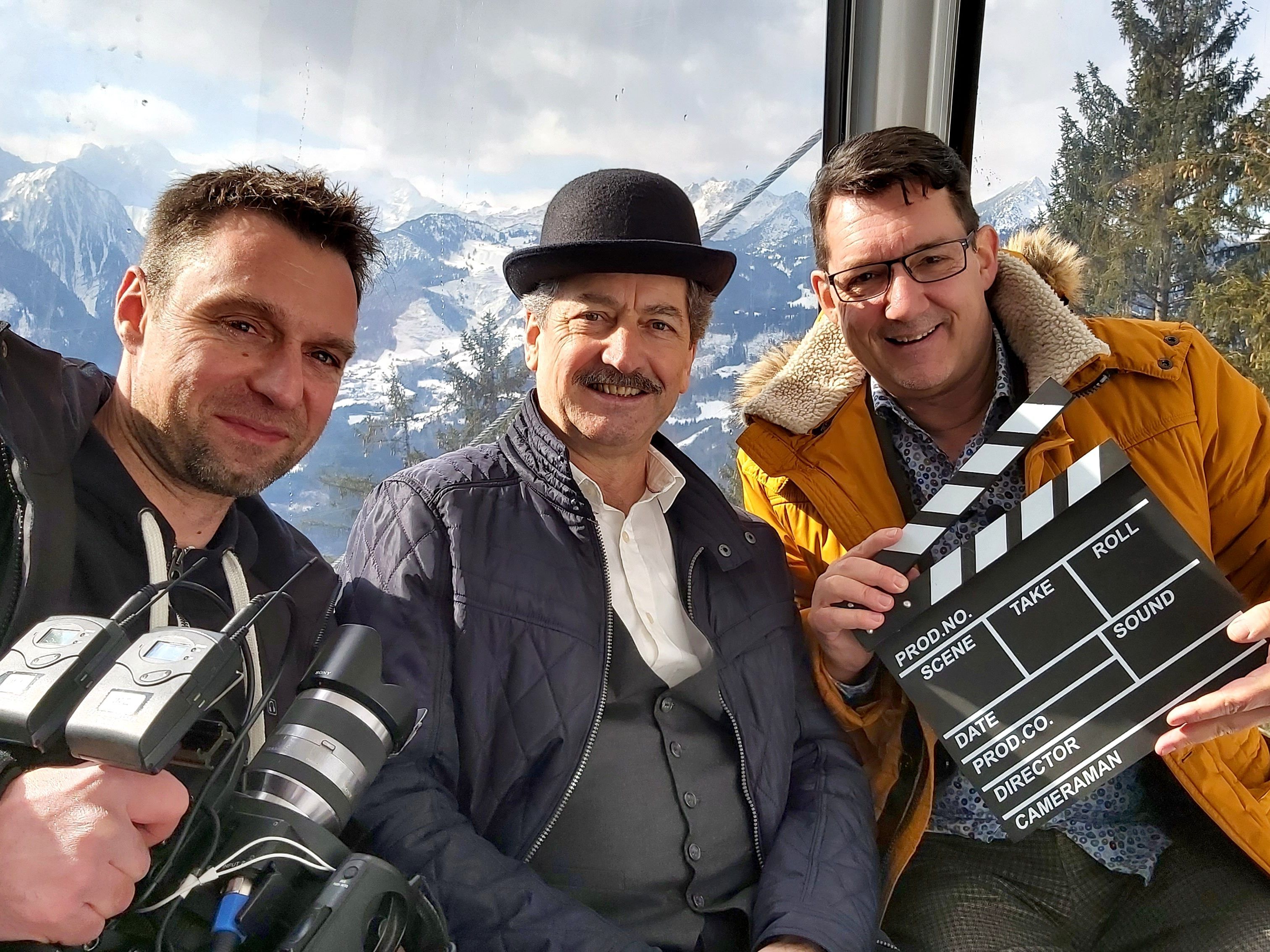 Der gebürtige Bludenzer Alfons Noventa aus Wien ist zu Gast bei Andreas Seeburger in der TV-Gondl