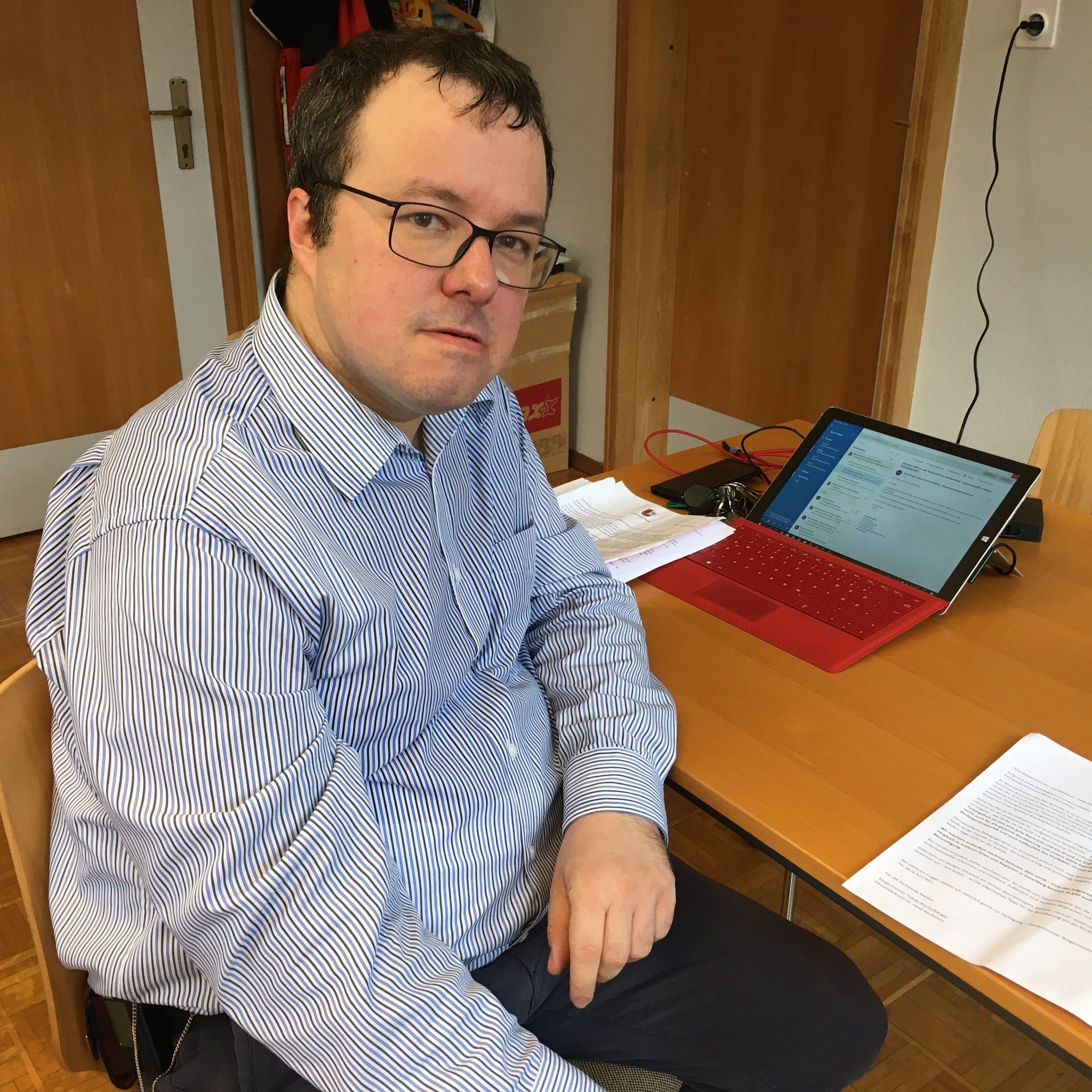 Bürgermeister Tobias Bischofberger.