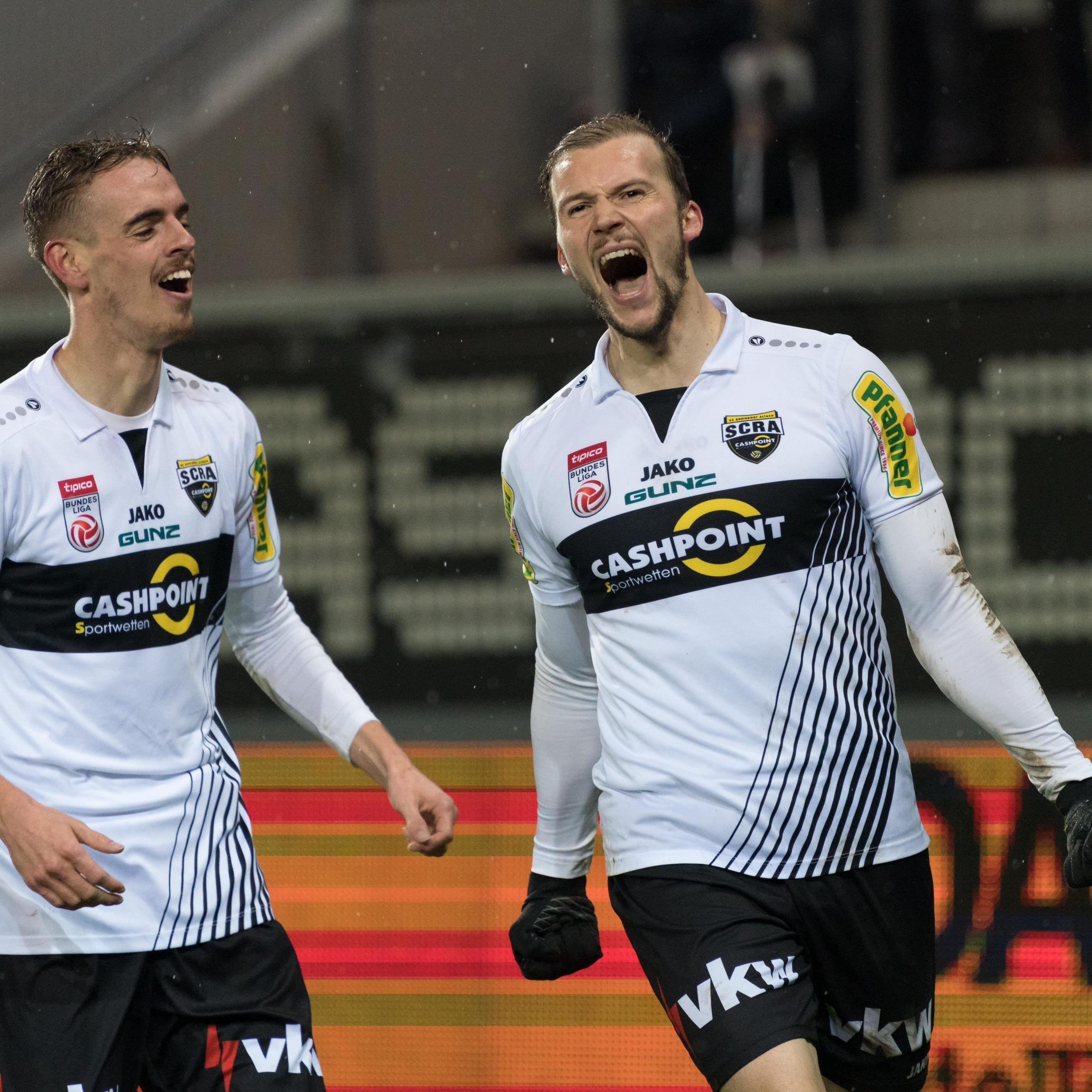 Jubel zum 2:0 für die Altacher.