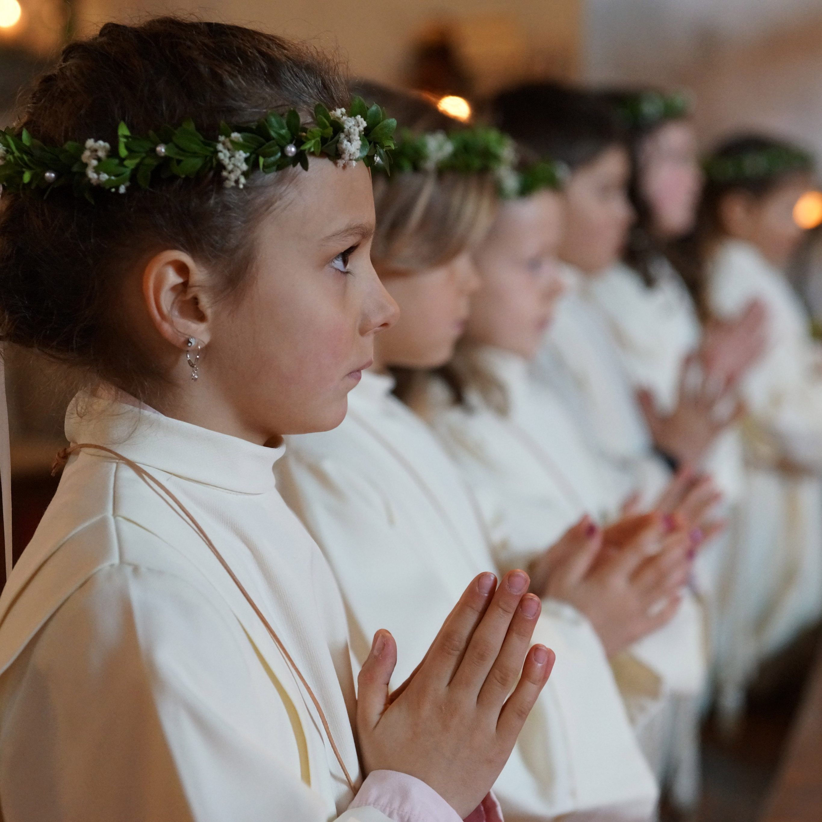 Der Weiße Sonntag kann frühestens im Mai stattfinden.