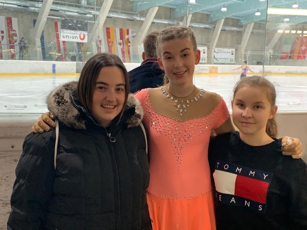 Eva-Maria, Isabelle und Lena