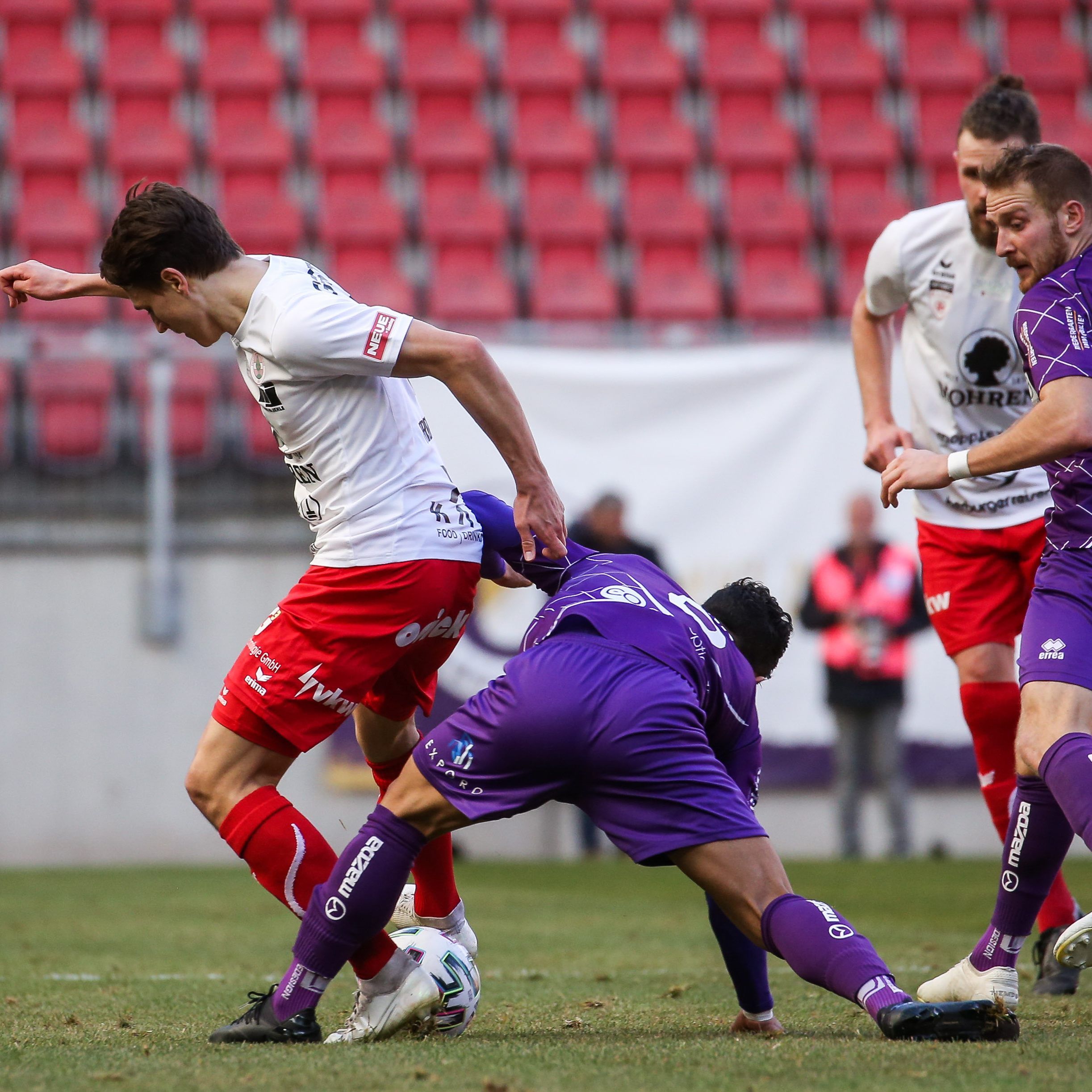 Dornbirn erkämpfte sich einen Punkt in Klagenfurt.